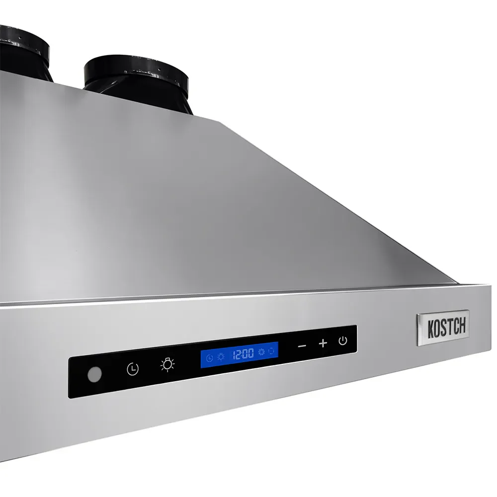 Kostch 48-Inch 1200 CFM Convertible Wall-Mounted Range Hood in Stainless Steel (KOS-48RH09M) - Image 4