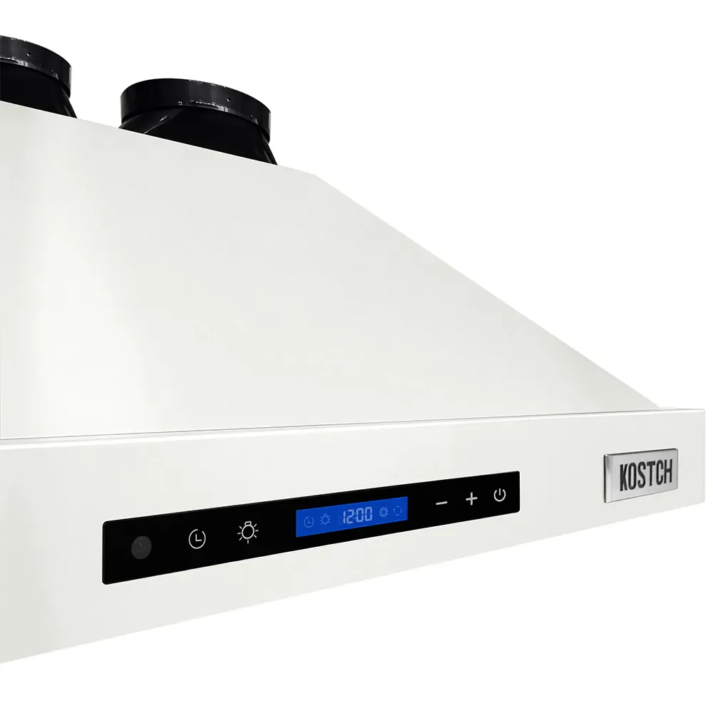Kostch 48-Inch 1200 CFM Convertible Wall-Mounted Range Hood in White (KOS-48RH09M) - Image 4