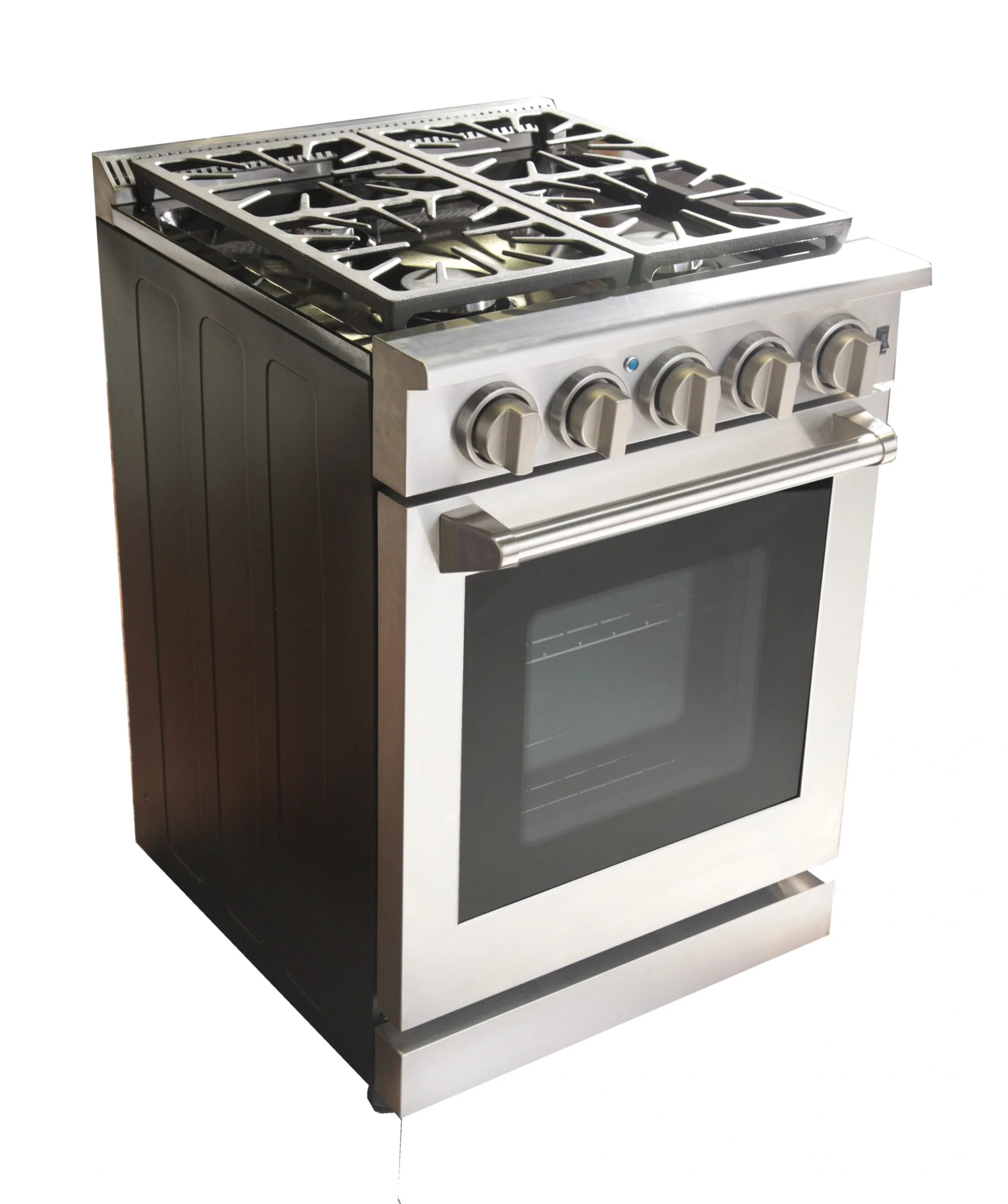 Kucht 24-Inch Propane Gas Range in Stainless Steel (KRG243U/LP) - Image 3