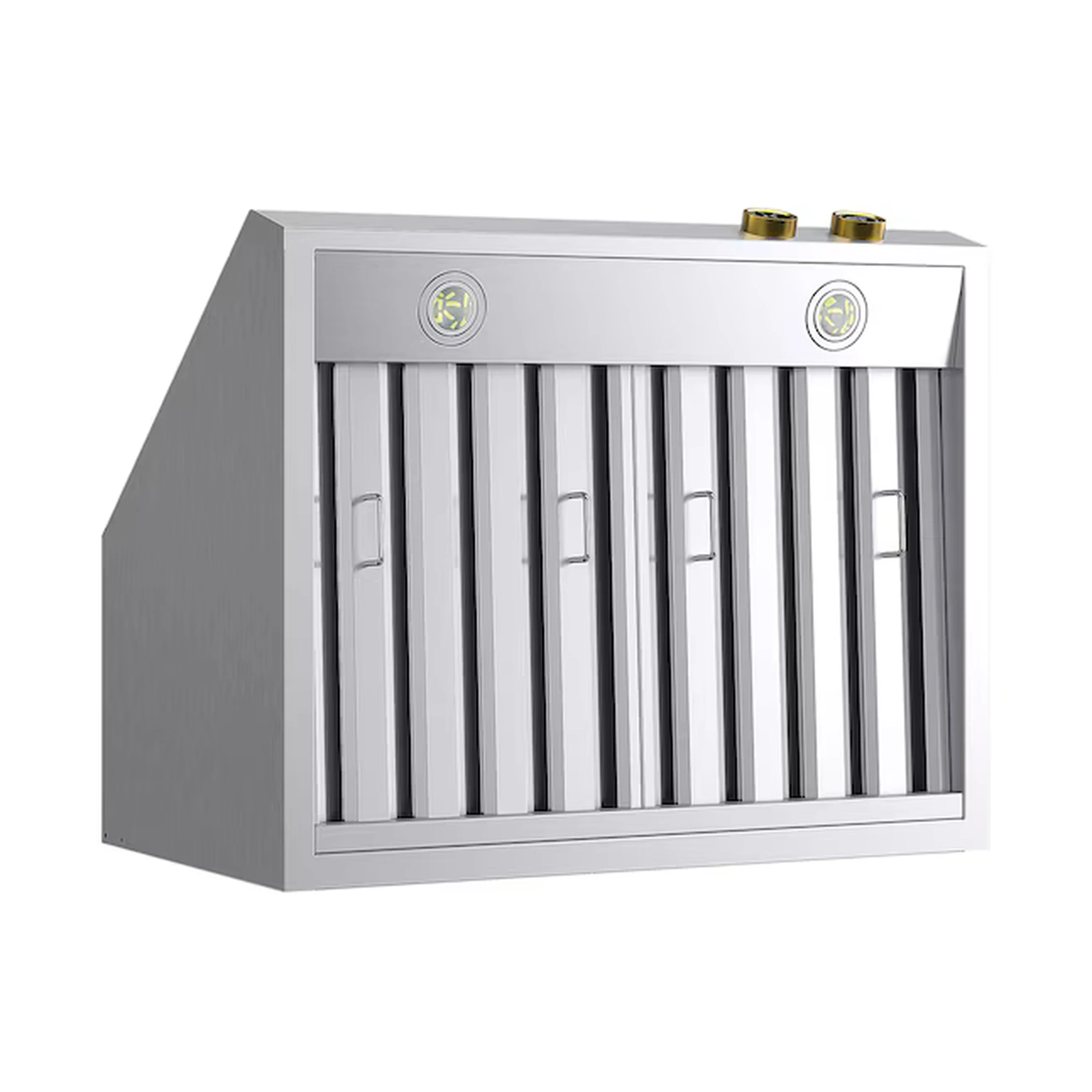 Kucht 30-Inch 900 CFM Under Cabinet in Stainless Steel with Gold Trim (KRH300-GL) - Image 6