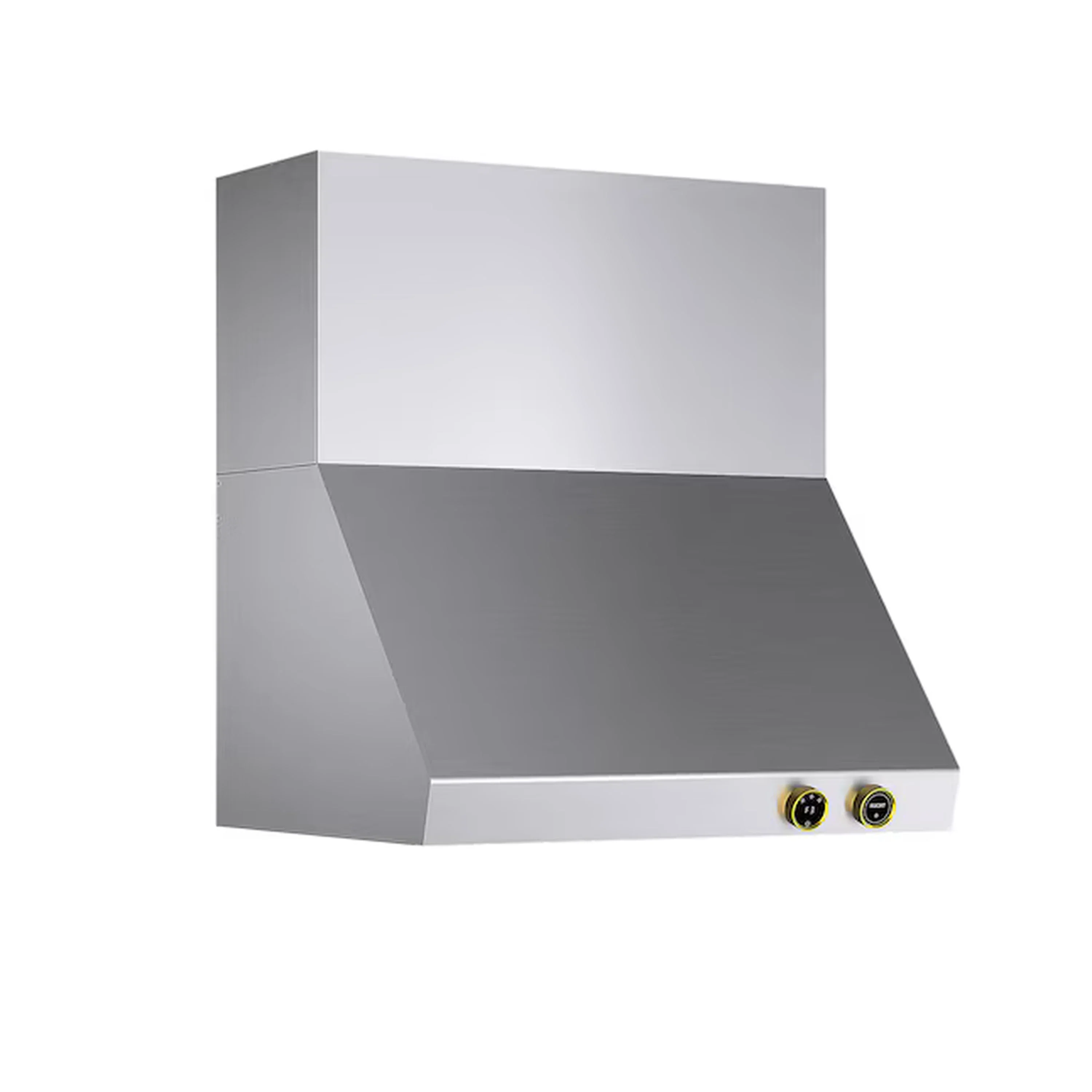 Kucht 30-Inch 900 CFM Wall Mount Range Hood in Stainless Steel with Gold Trim (KRH300-GL-C) - Image 2