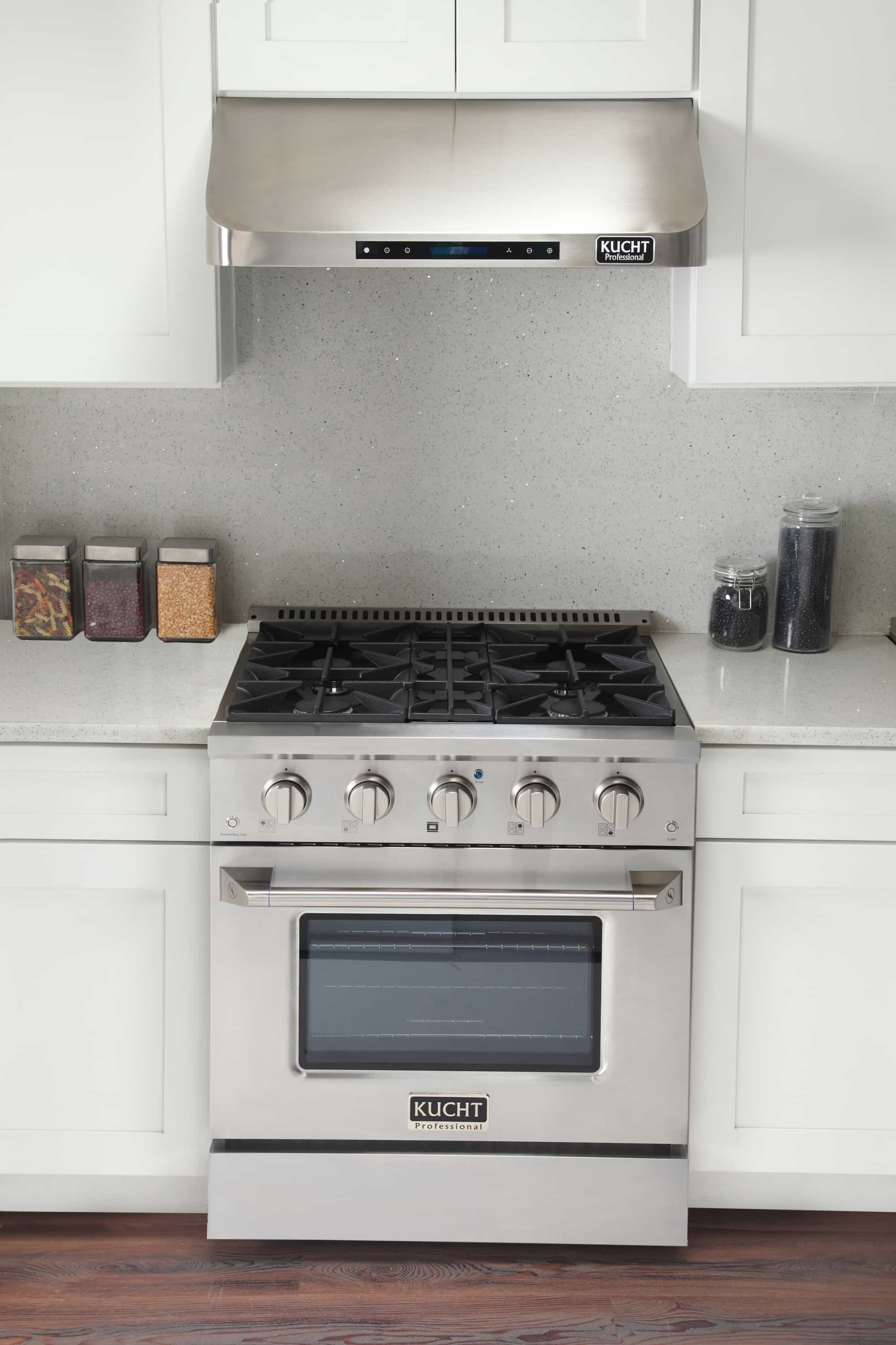 Kucht 30-Inch Pro-Style Dual Fuel Range with Propane Gas in Stainless Steel (KDF302/LP-S) - Image 2