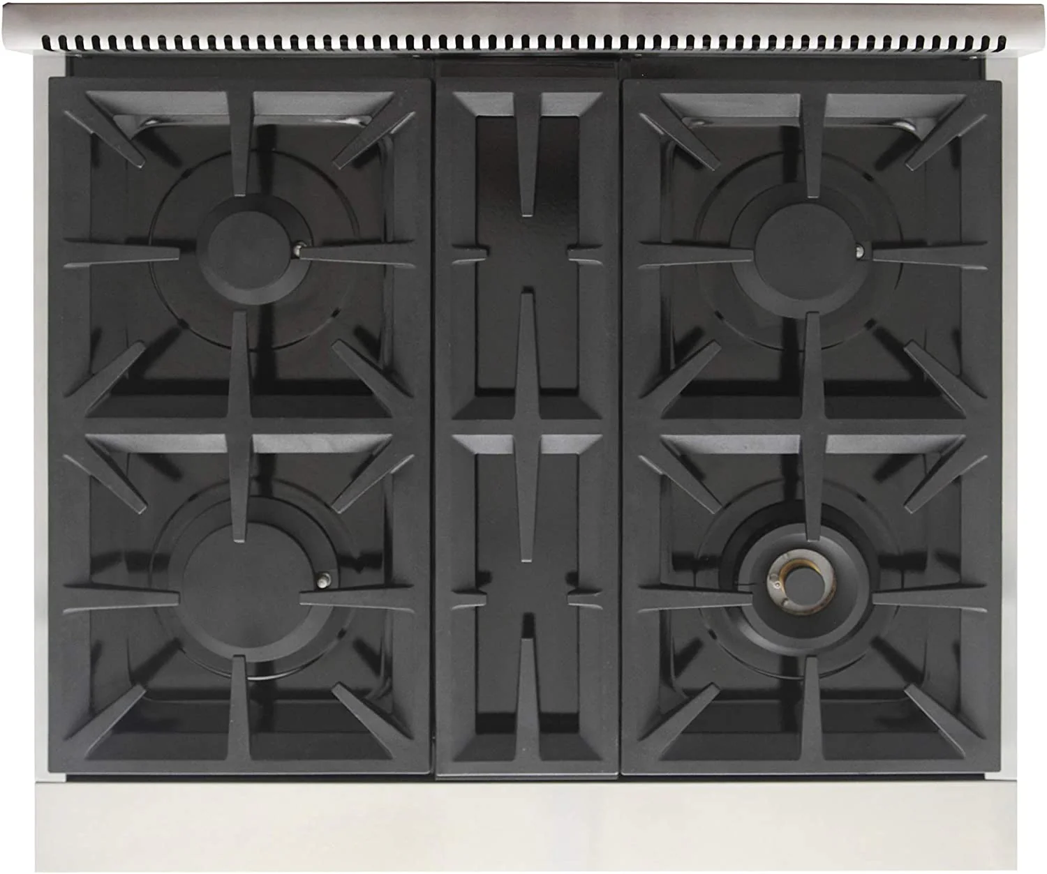 Kucht 30-Inch Propane Gas Range in Stainless Steel with Black Knob (KFX300/LP-K) - Image 10