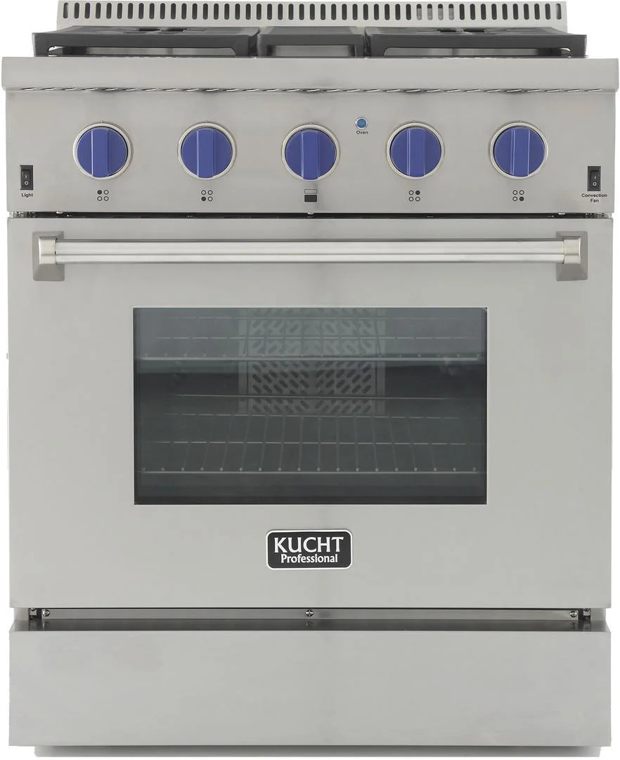 Kucht 30-Inch Propane Gas Range with 4.2 Cu. Ft. Convection Oven in Stainless Steel (KRG3080U/LP-S) - Image 23