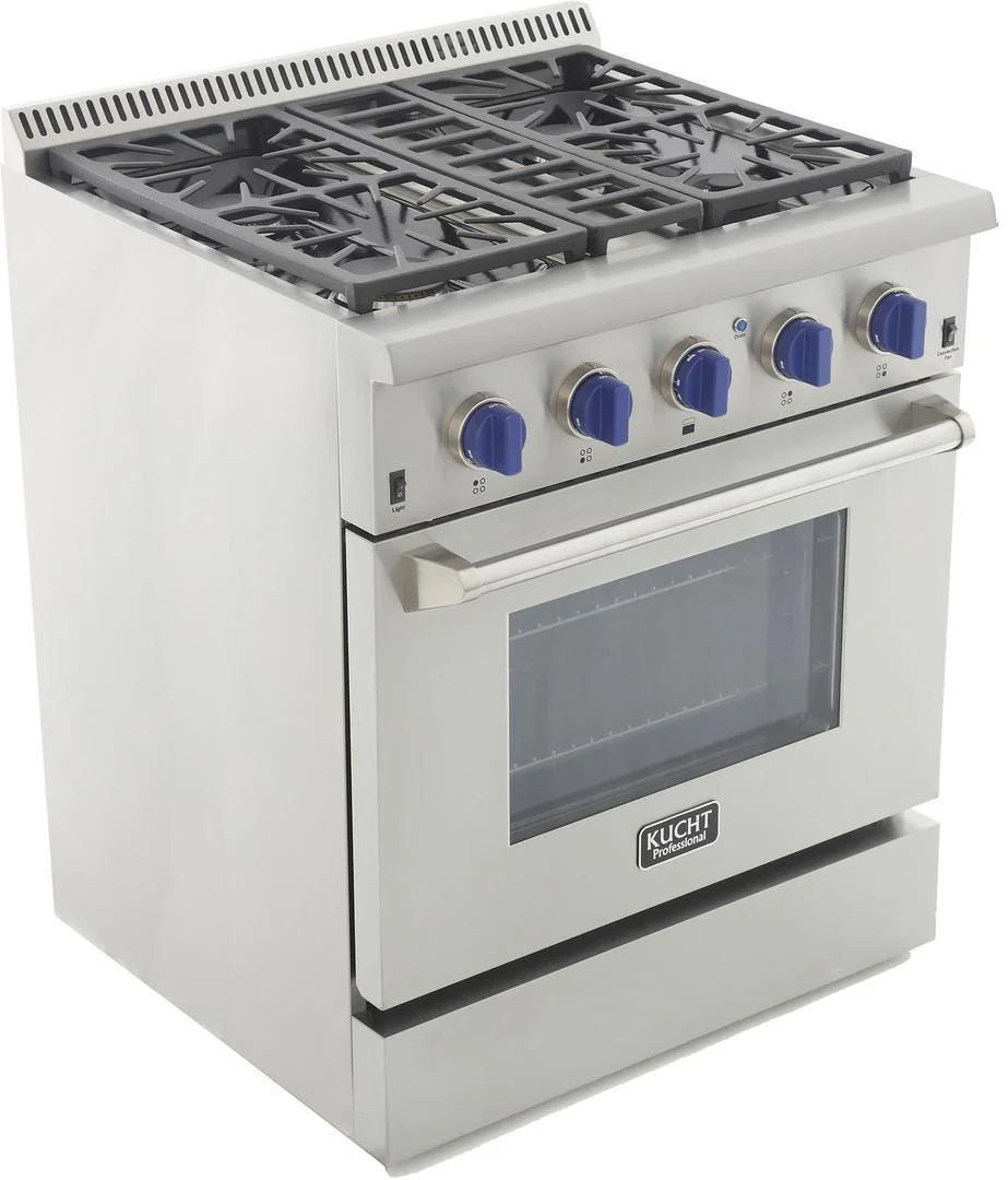 Kucht 30-Inch Propane Gas Range with 4.2 Cu. Ft. Convection Oven in Stainless Steel (KRG3080U/LP-S) - Image 31