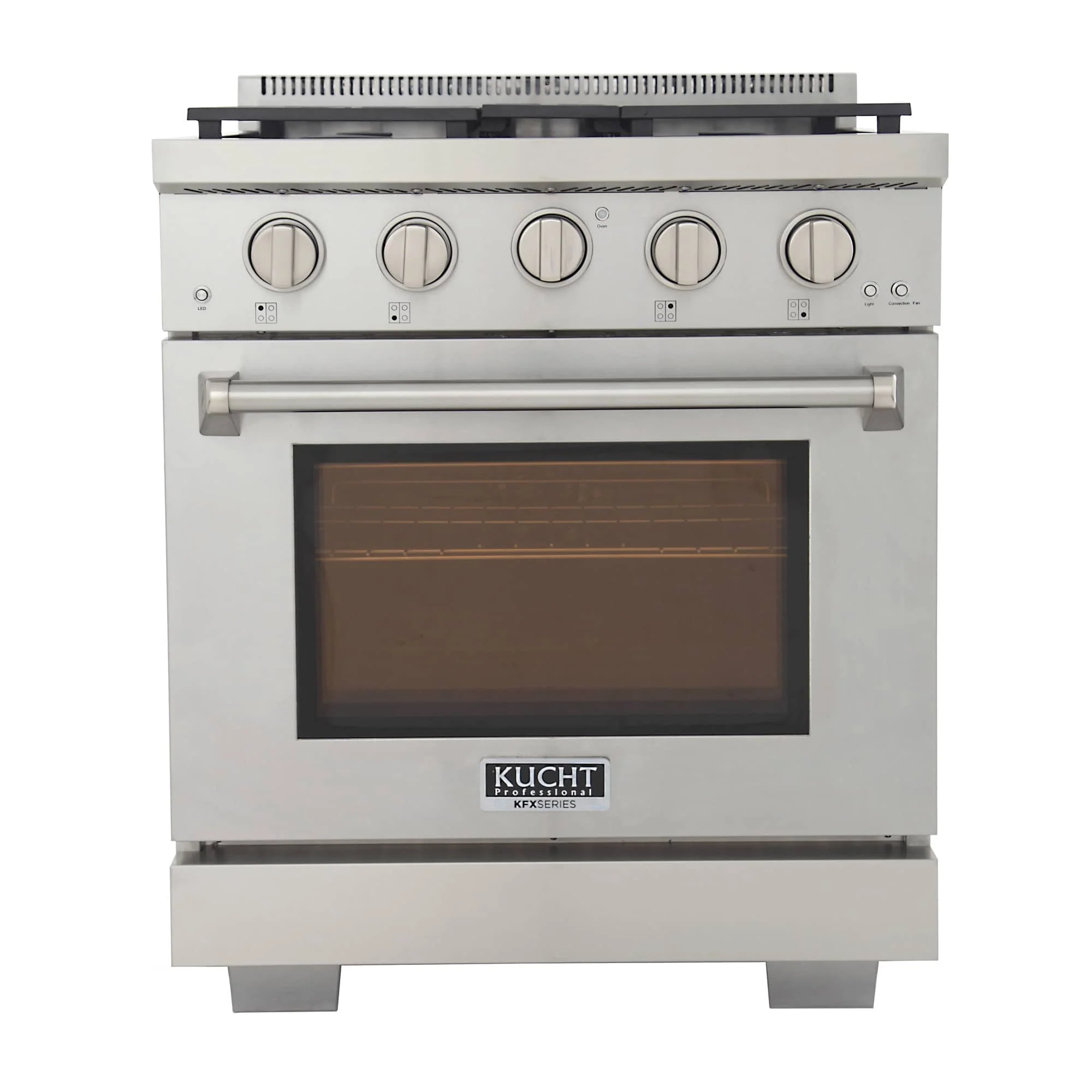 Kucht 30-Inch Propane Gas Range with 4.2 cu ft. Oven (KFX300/LP-S) - Image 2