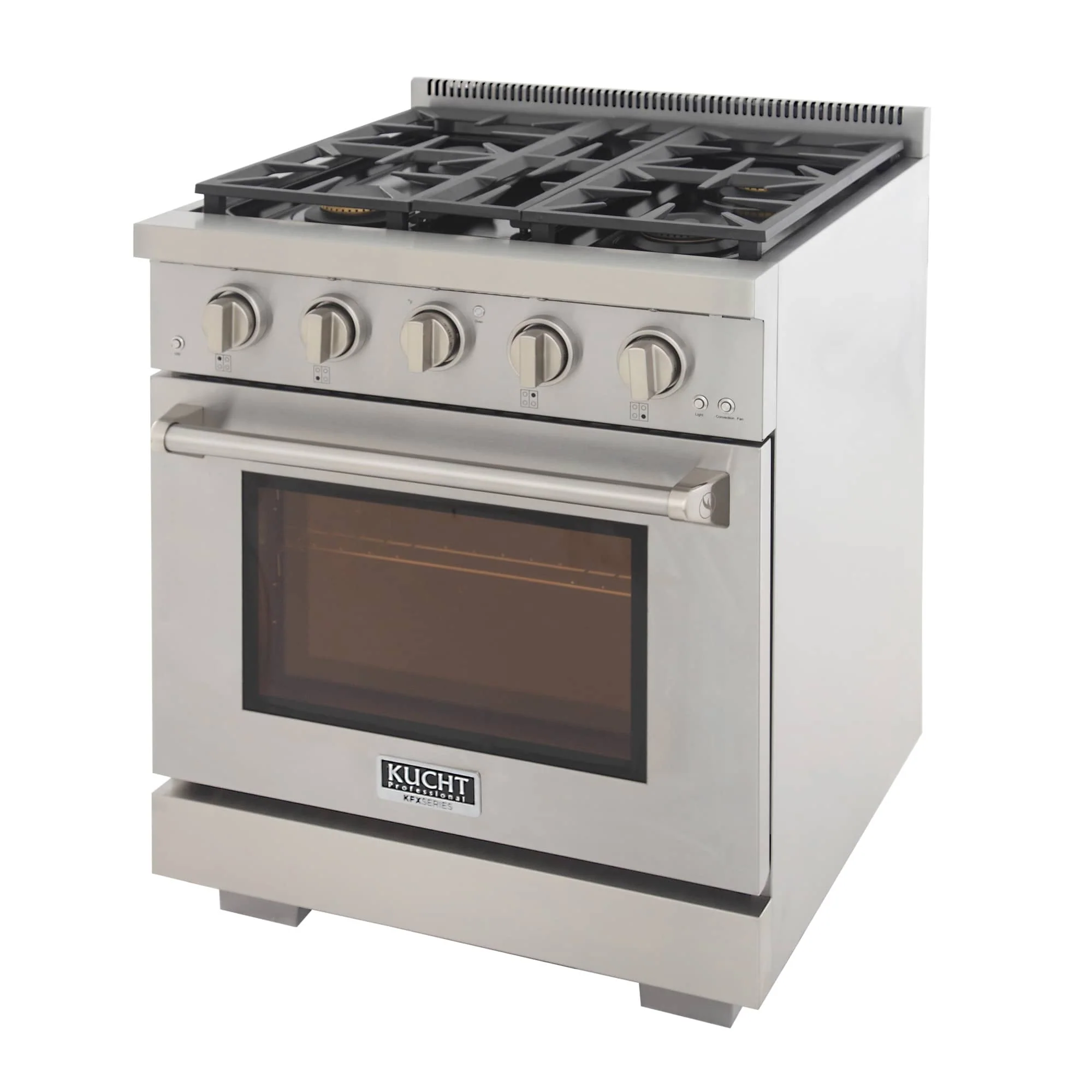 Kucht 30-Inch Propane Gas Range with 4.2 cu ft. Oven (KFX300/LP-S) - Image 4
