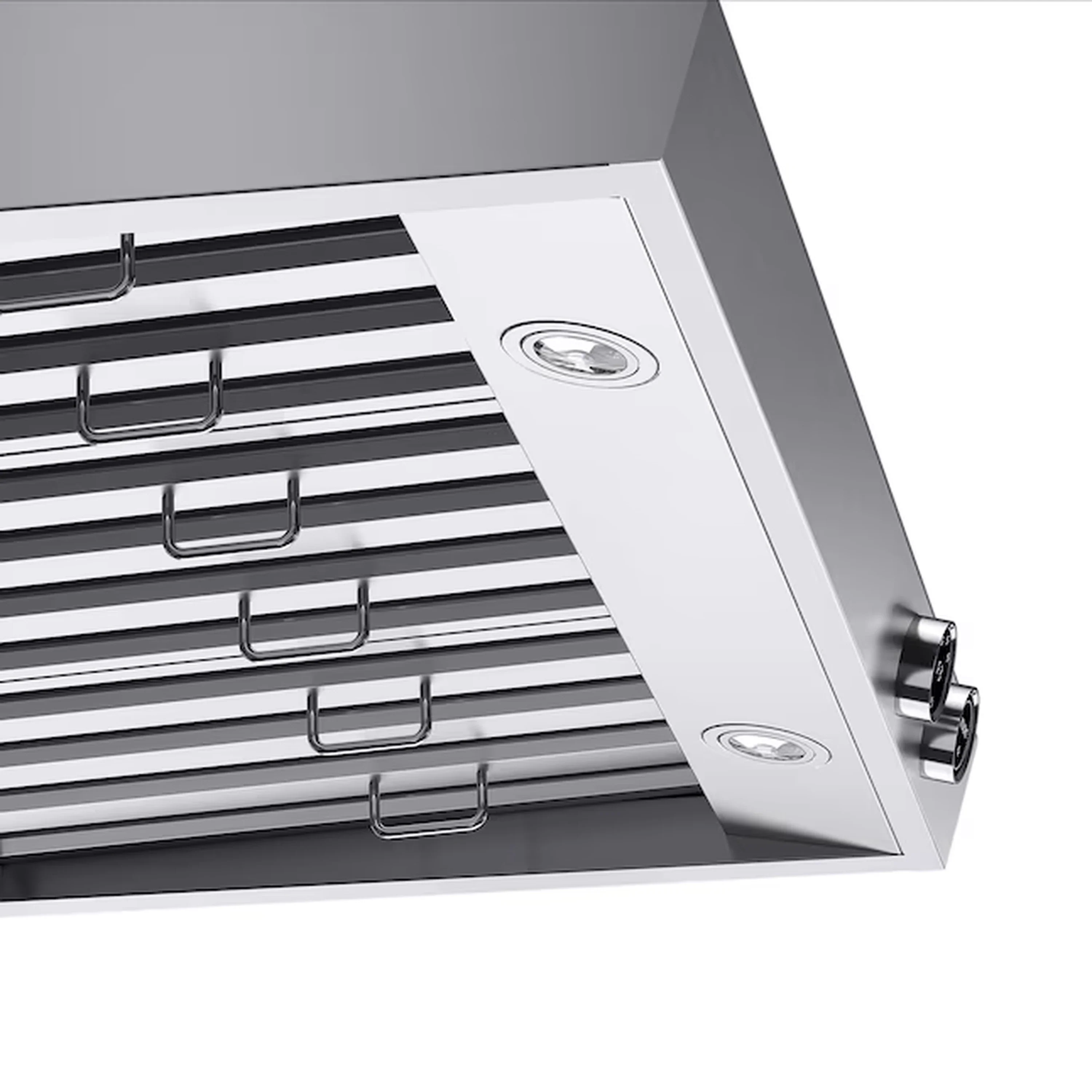 Kucht 36-Inch 900 CFM Ducted Wall Mount Range Hood in Stainless Steel (KRH360-SS-C) - Image 5