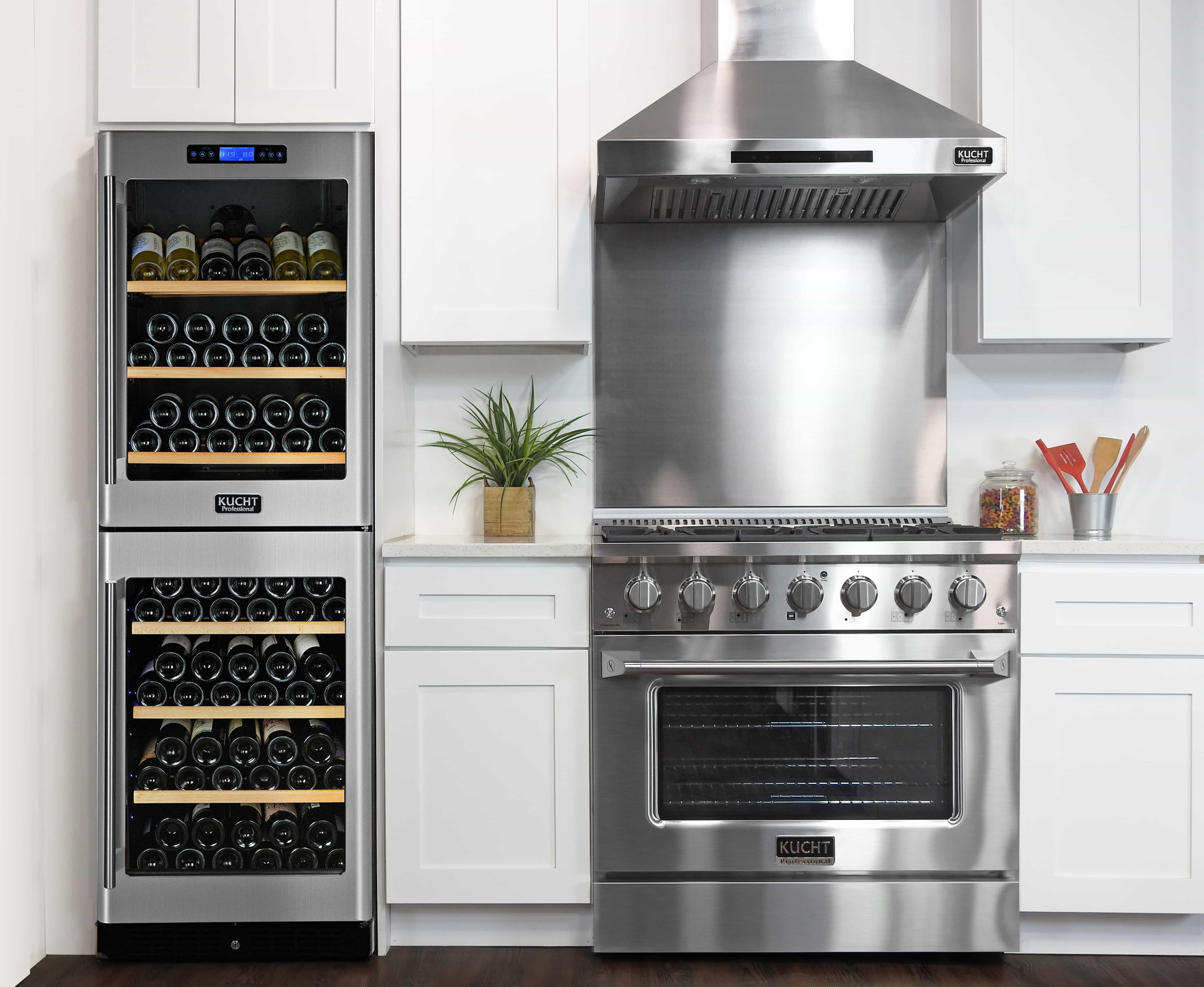 Kucht 36-Inch Pro-Style Dual Fuel Range with Propane Gas in Stainless Steel (KDF362/LP-S) - Image 2