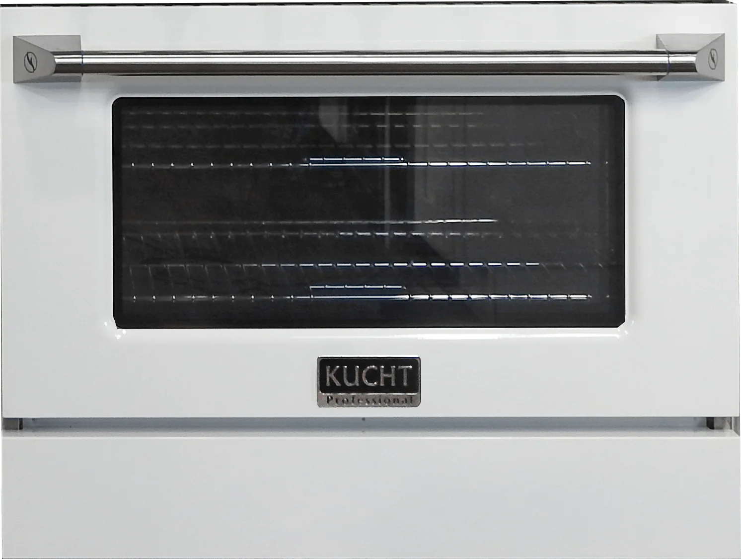Kucht 36-Inch Pro-Style Dual Fuel Range with Propane Gas in Stainless Steel with White Oven Door (KDF362/LP-W) - Image 12