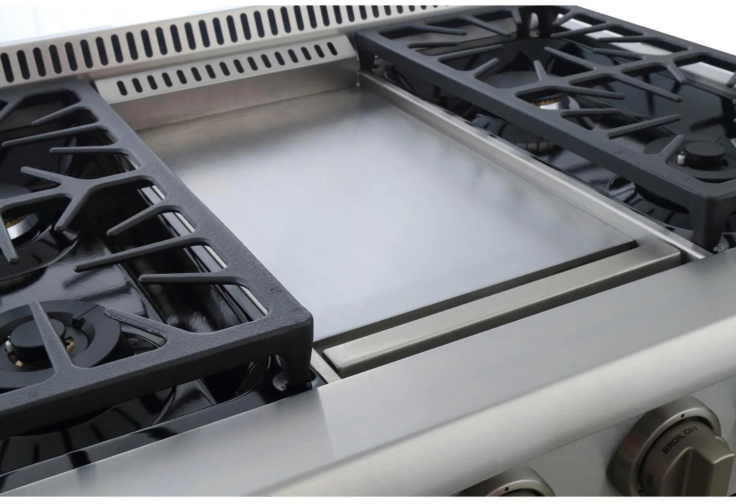 Kucht 36-Inch Propane Gas Range with 5.2 Cu. Ft. Convection Oven & Griddle in Stainless Steel (KRG3609U/LP-S) - Image 9