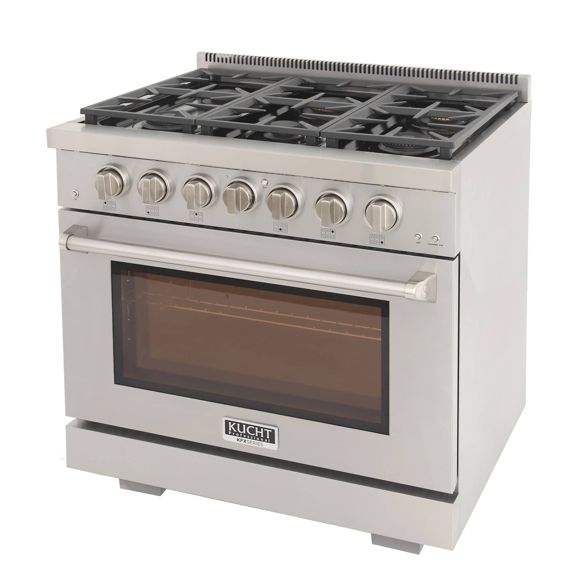 Kucht 36-Inch Propane Gas Range with 5.2 cu ft. Oven (KFX360/LP-S) - Image 13