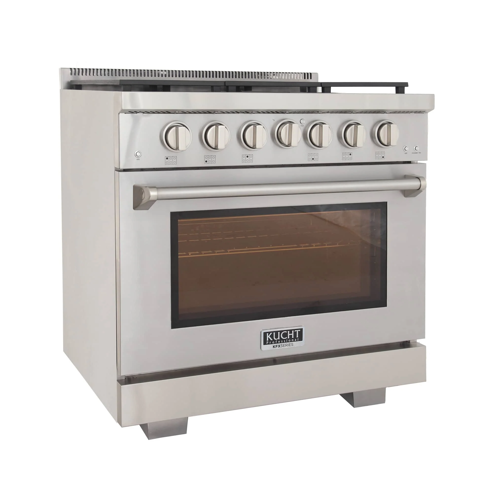 Kucht 36-Inch Propane Gas Range with 5.2 cu ft. Oven (KFX360/LP-S) - Image 16
