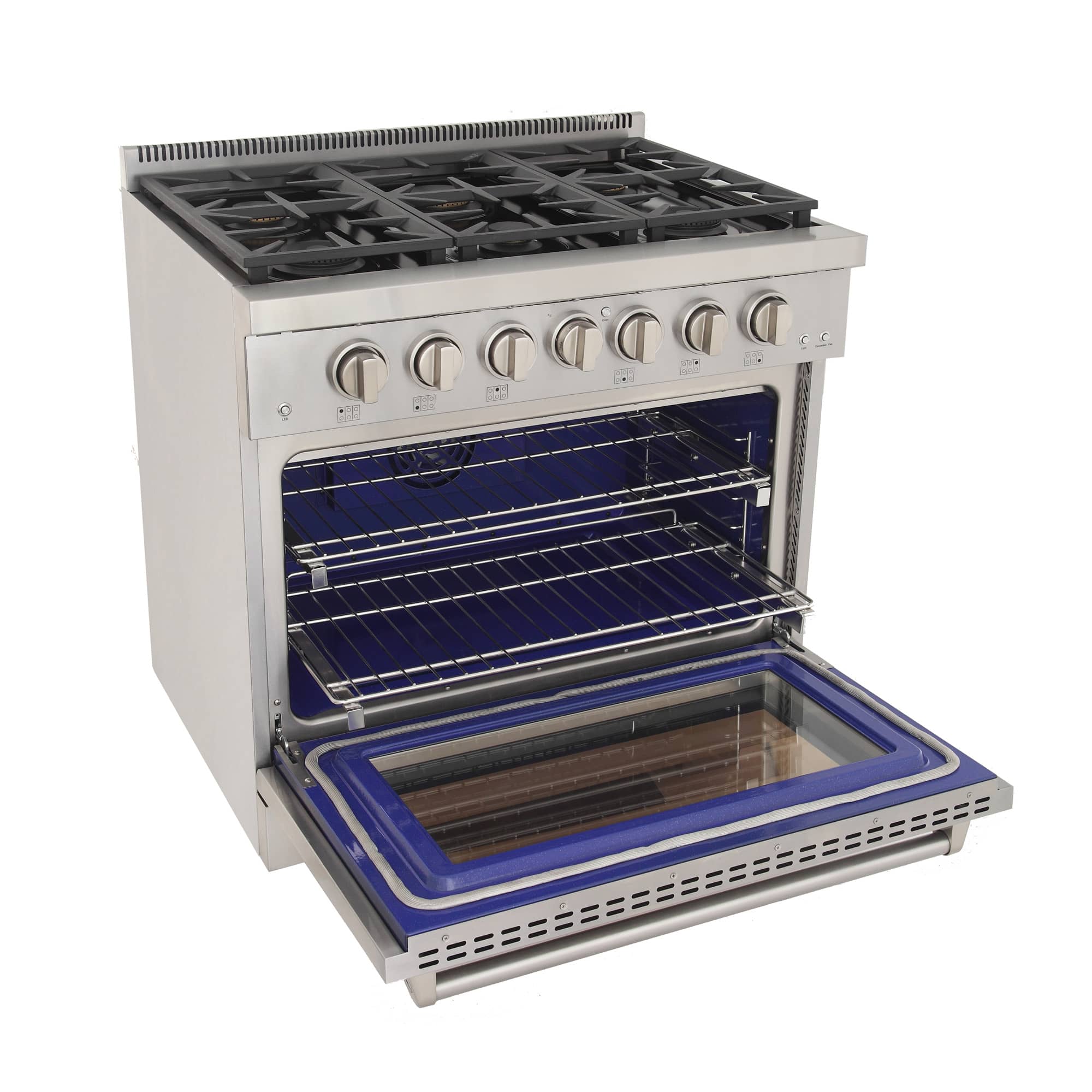 Kucht 36-Inch Propane Gas Range with 5.2 cu ft. Oven (KFX360/LP-S) - Image 18