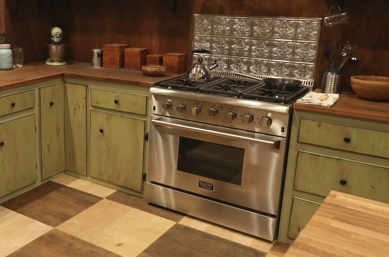 Kucht 36-Inch Propane Gas Range with Sealed Burners & 5.2 Cu. Ft. Convection Oven in Stainless Steel (KRG3618U/LP-S) - Image 14