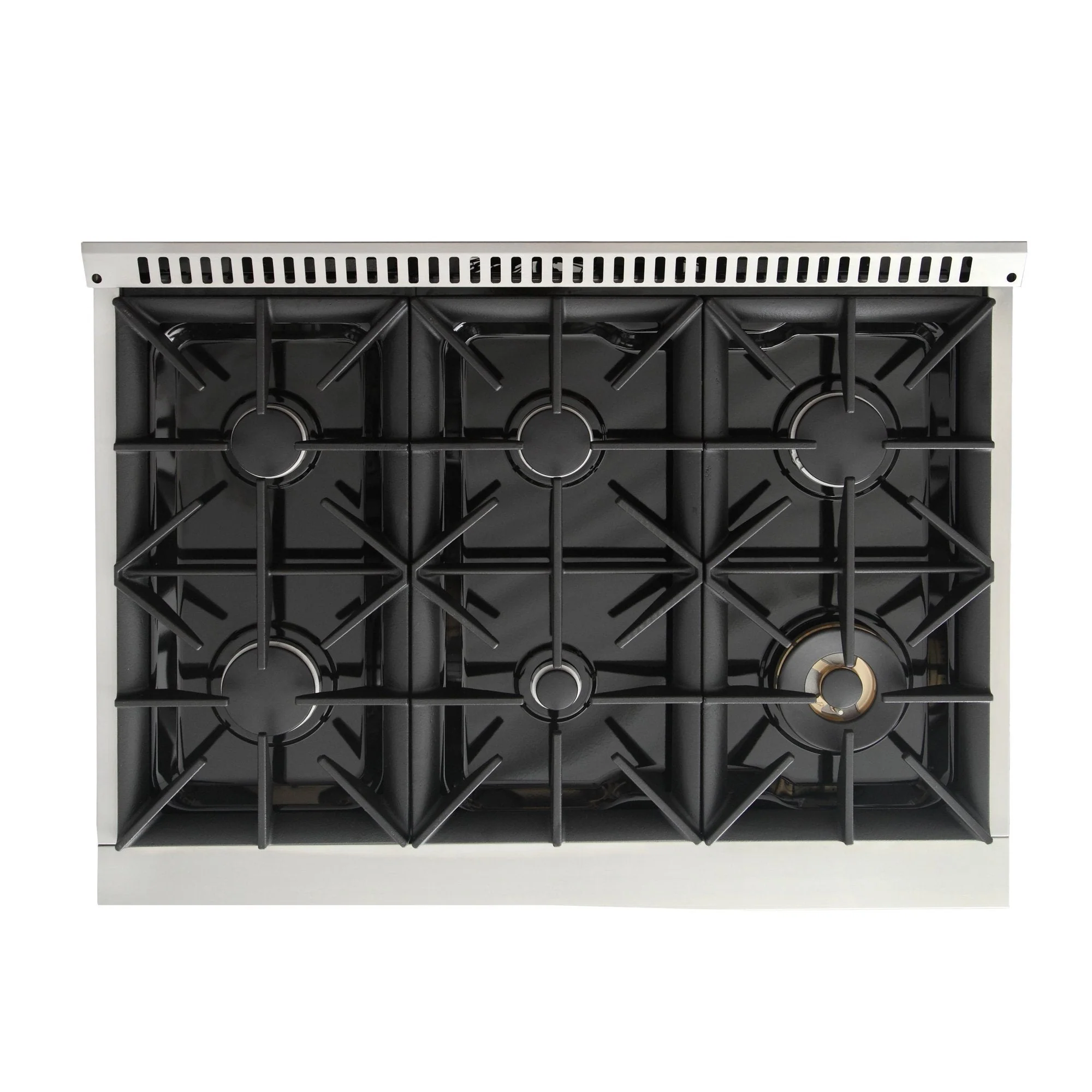 Kucht 36-Inch Propane Range with Sealed Burners & 5.2 Cu. Ft. Convection Oven in Black (KNG361/LP-K) - Image 8