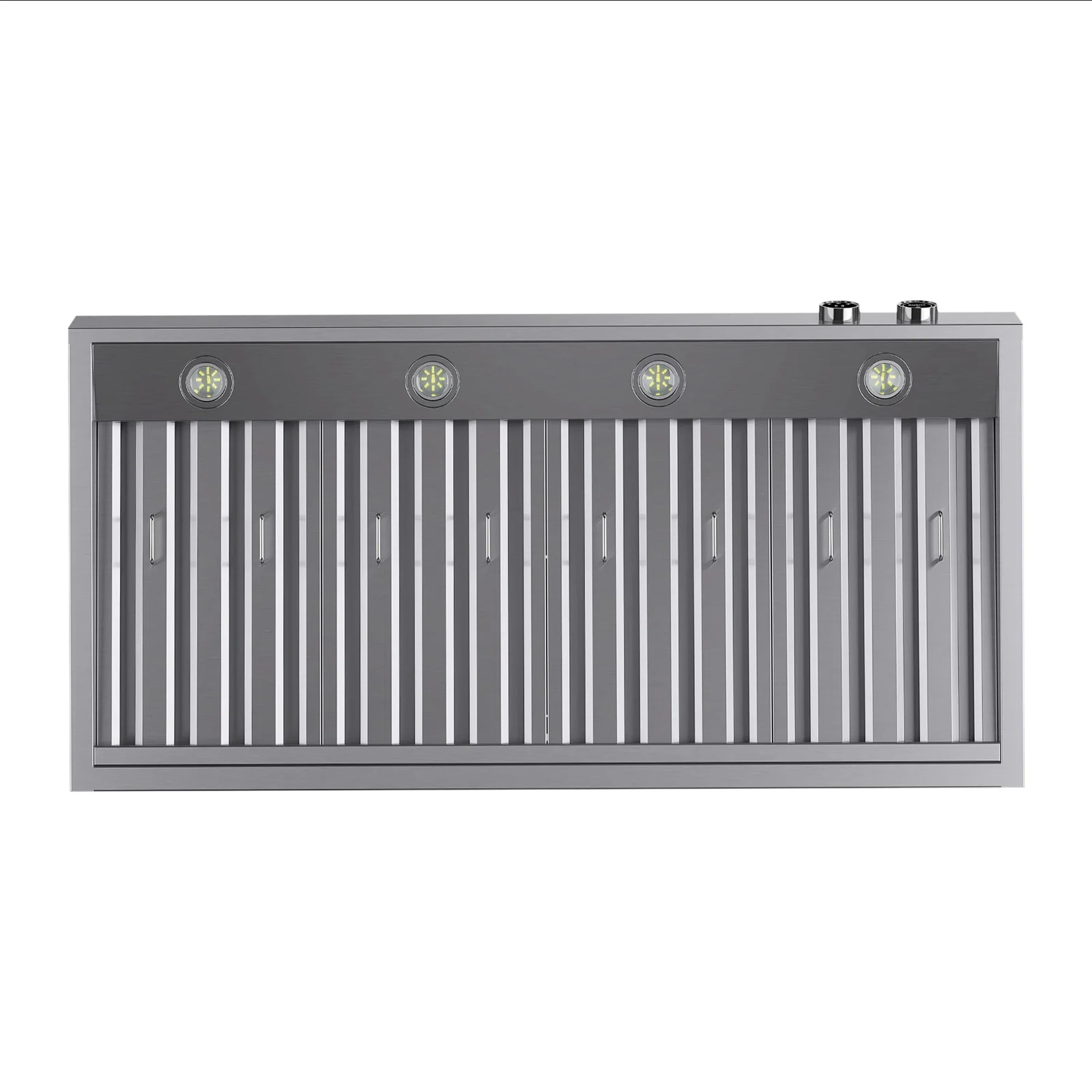 Kucht 48-Inch 1200 CFM Ducted Under Cabinet Range Hood in Stainless Steel with Digital Controls (KRH480-SS) - Image 2