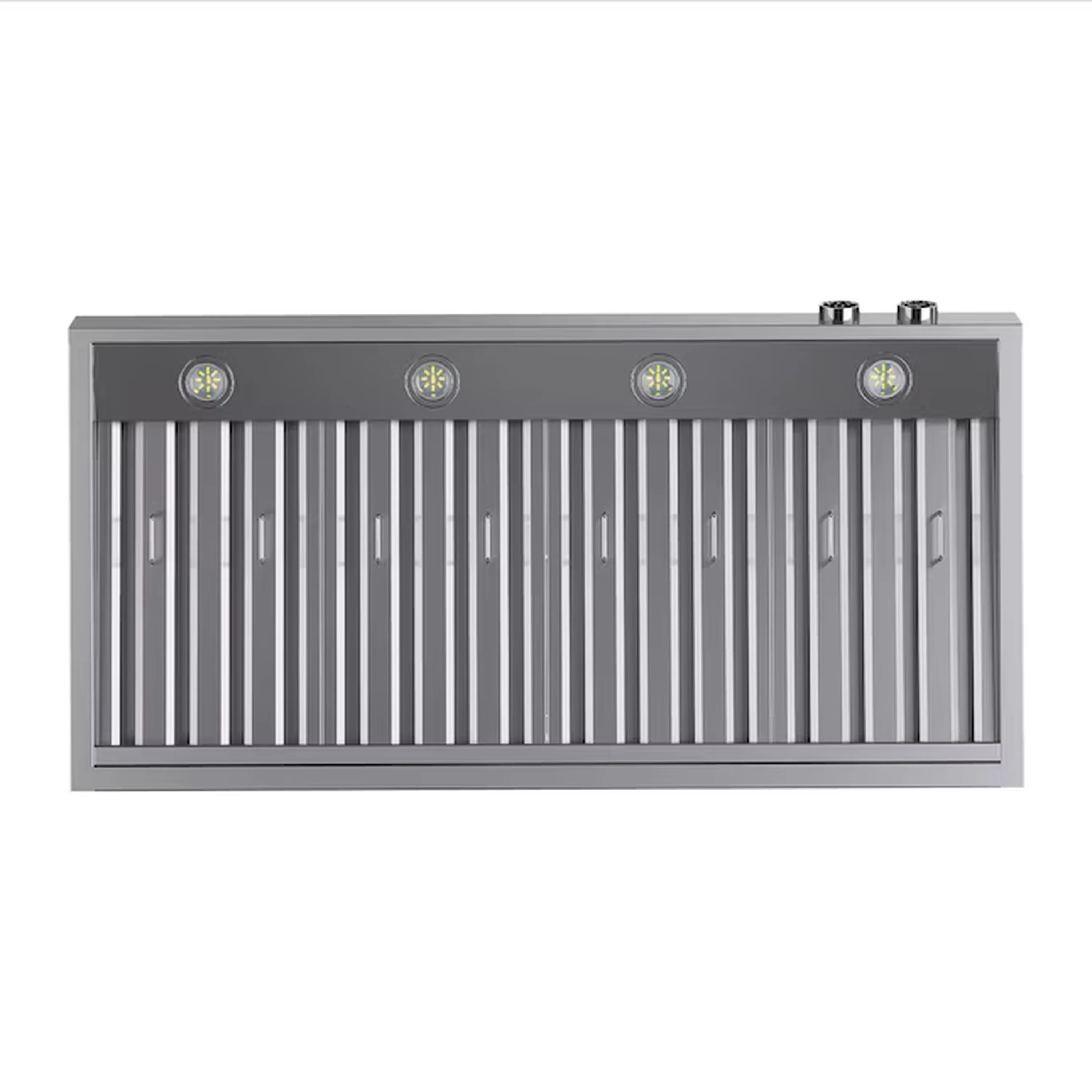 Kucht 48-Inch 1200 CFM Ducted Wall Mount Range Hood in Stainless Steel (KRH480-SS-C) - Image 4