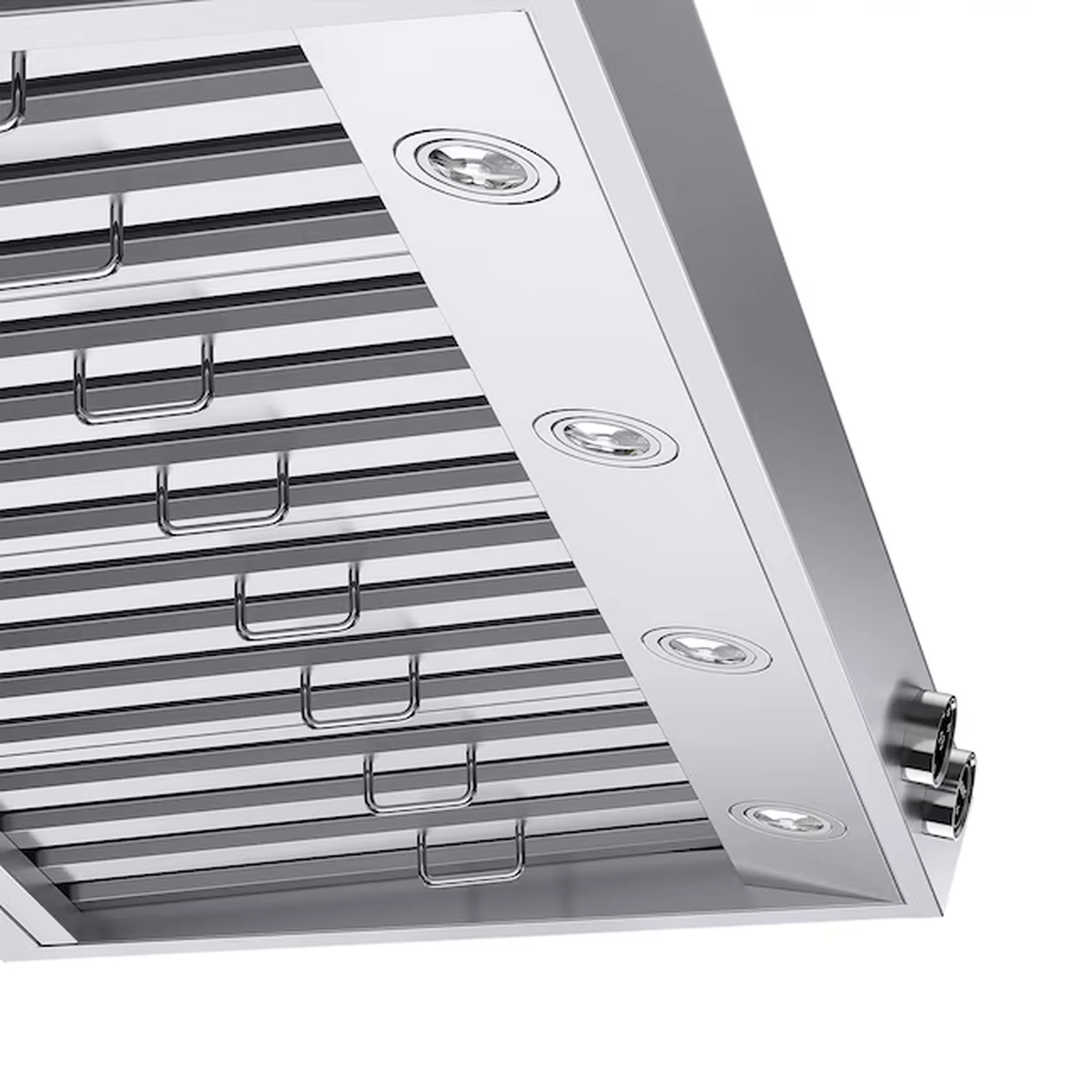 Kucht 48-Inch 1200 CFM Ducted Wall Mount Range Hood in Stainless Steel (KRH480-SS-C) - Image 6