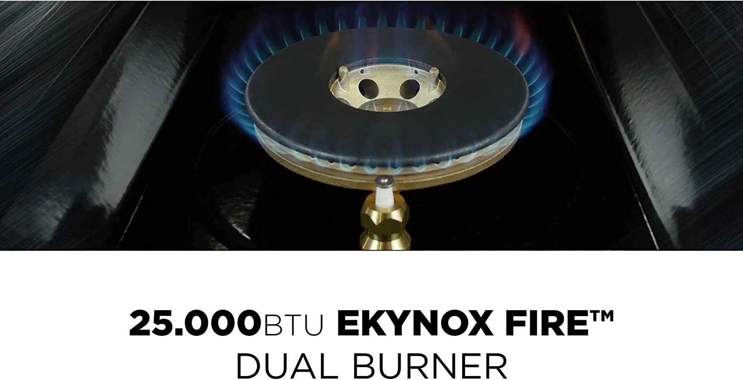 Kucht 48-Inch Propane Gas Range in Stainless Steel with Black Knob (KFX480/LP-K) - Image 4