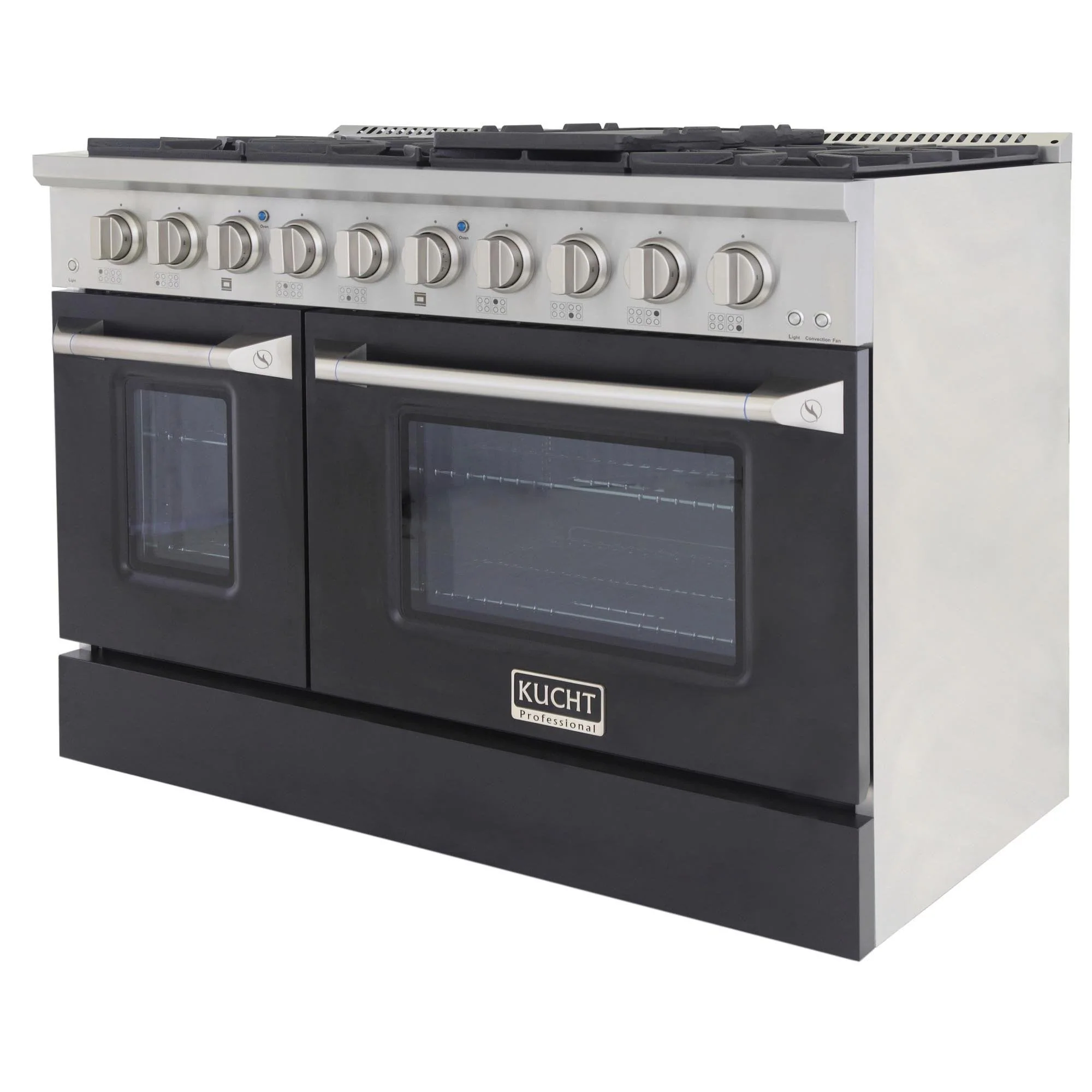 Kucht 48-Inch Propane Gas Range with 6.7 Cu. Ft. Oven & Grill/Griddle in Black (KNG481/LP-K) - Image 6