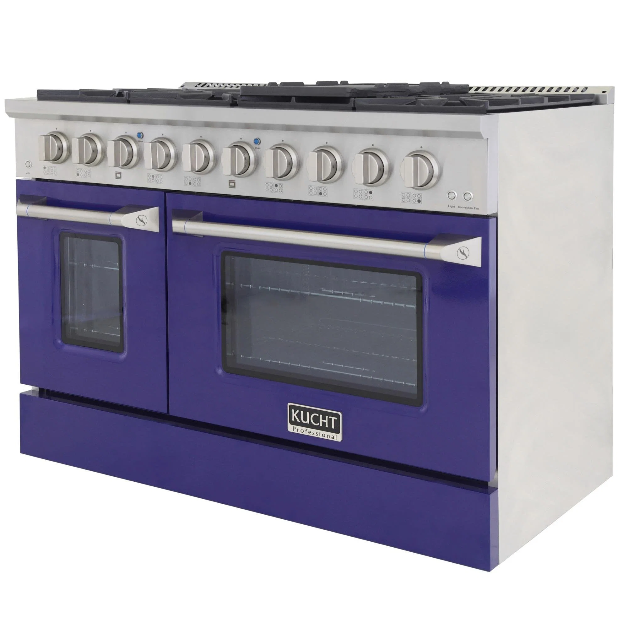 Kucht 48-Inch Propane Gas Range with 6.7 Cu. Ft. Oven & Grill/Griddle in Blue (KNG481/LP-B) - Image 6