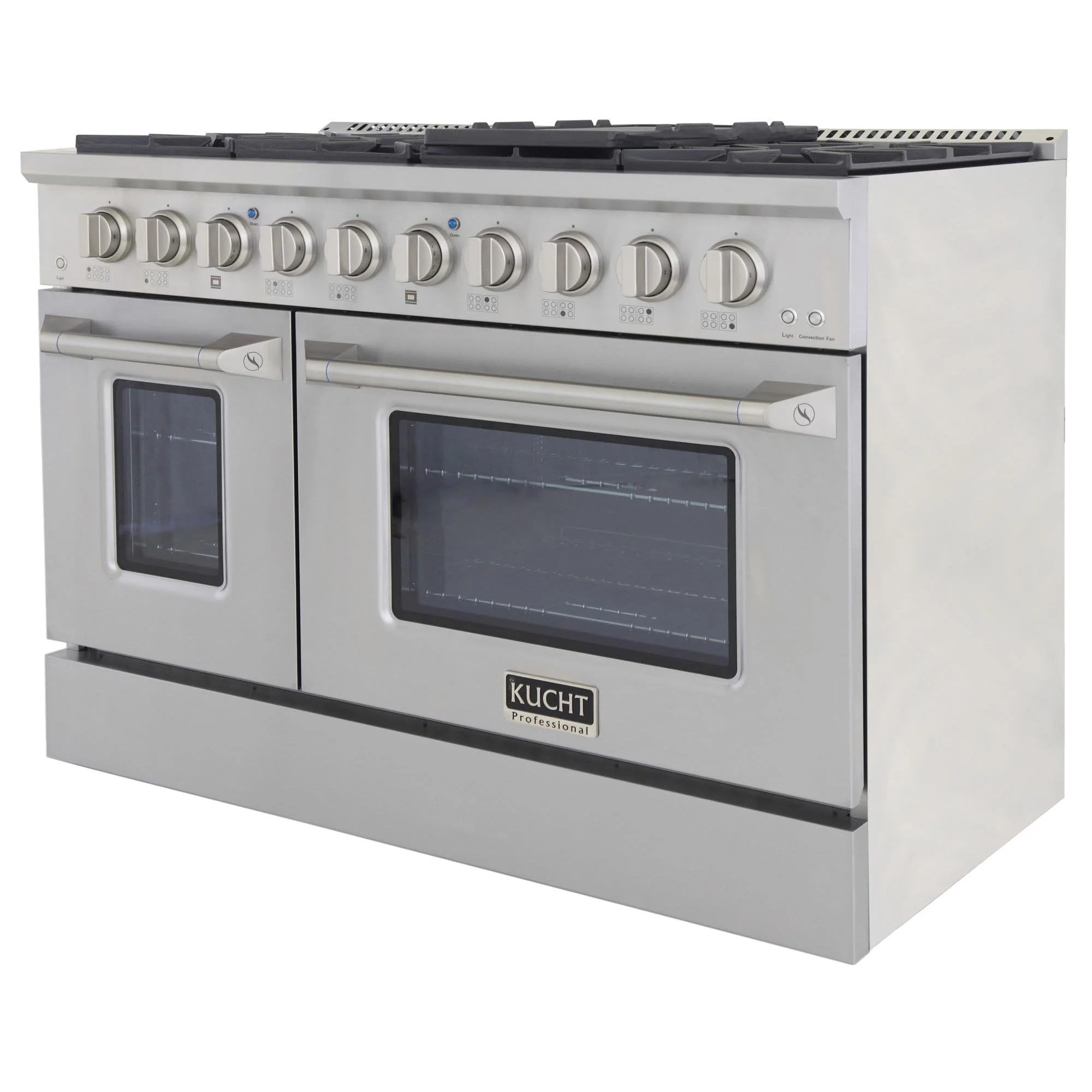 Kucht 48-Inch Propane Gas Range with 6.7 Cu. Ft. Oven & Grill/Griddle in Stainless Steel (KNG481/LP-S) - Image 10