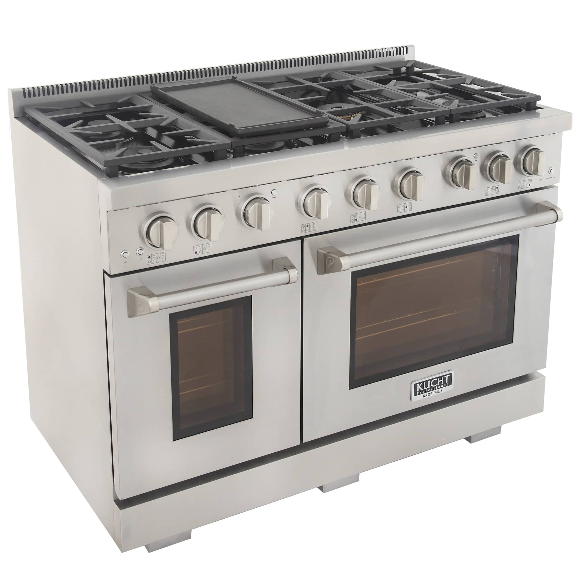 Kucht 48-Inch Propane Gas Range with 6.7 cu ft. Oven (KFX480/LP-S) - Image 5