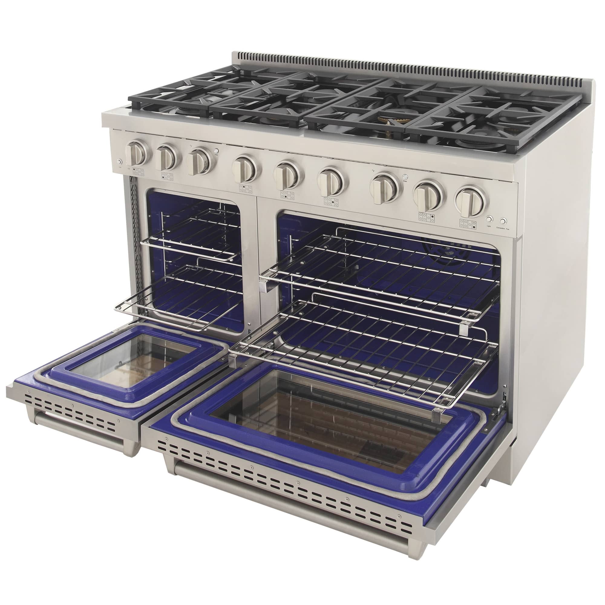Kucht 48-Inch Propane Gas Range with 6.7 cu ft. Oven (KFX480/LP-S) - Image 8