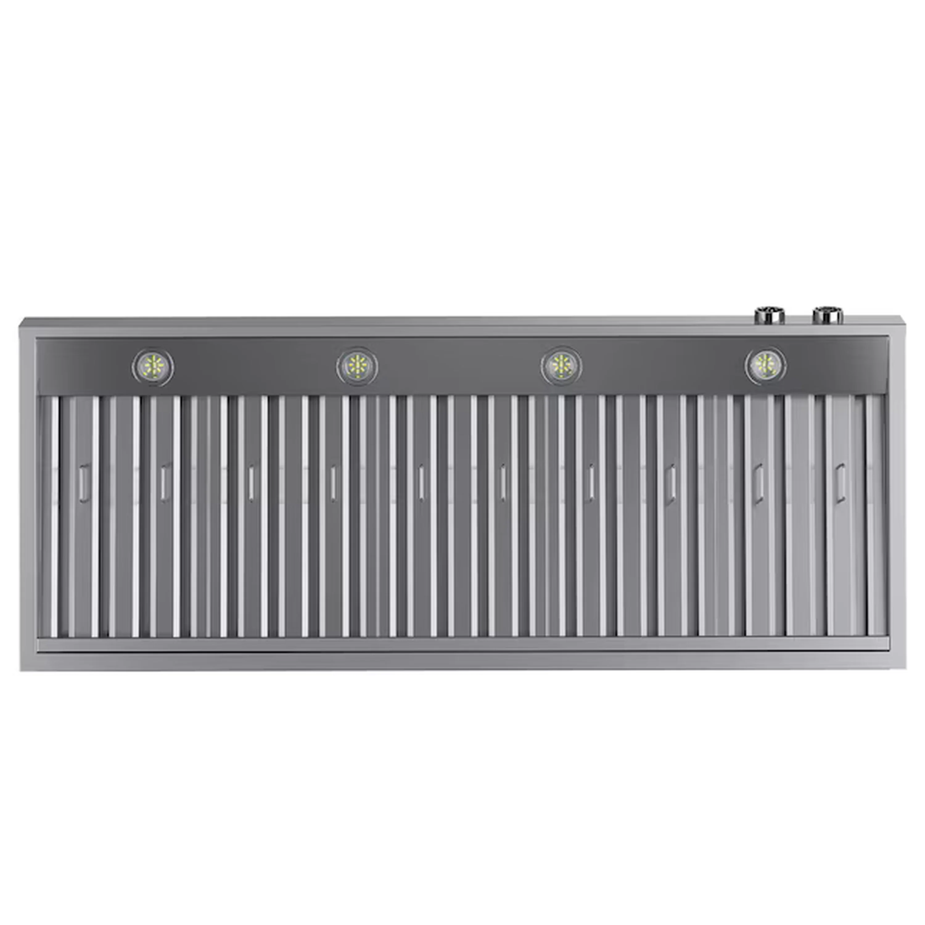 Kucht 60-Inch 1200 CFM Ducted Wall Mount Range Hood in Stainless Steel (KRH600-SS-C) - Image 4