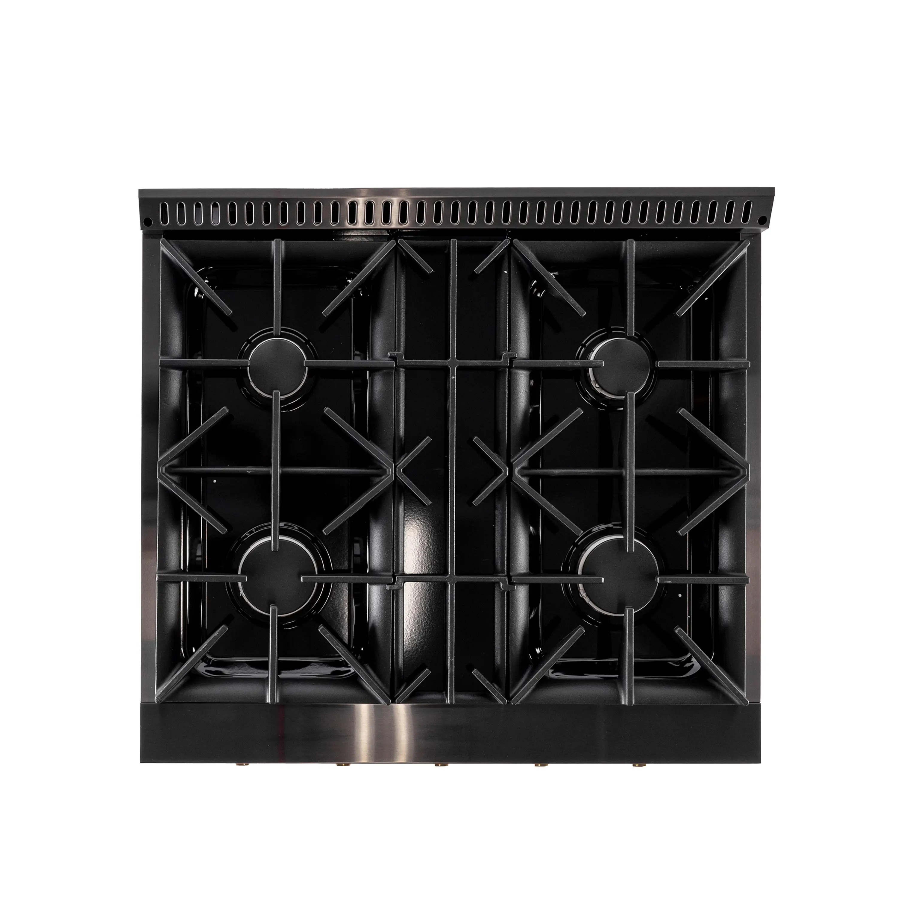 KUCHT Gemstone Professional 30-Inch 4.2 Cu. Ft. Dual Fuel Range for Propane Gas with Sealed Burners and Convection Oven in Titanium Stainless Steel (KED304/LP) - Image 8