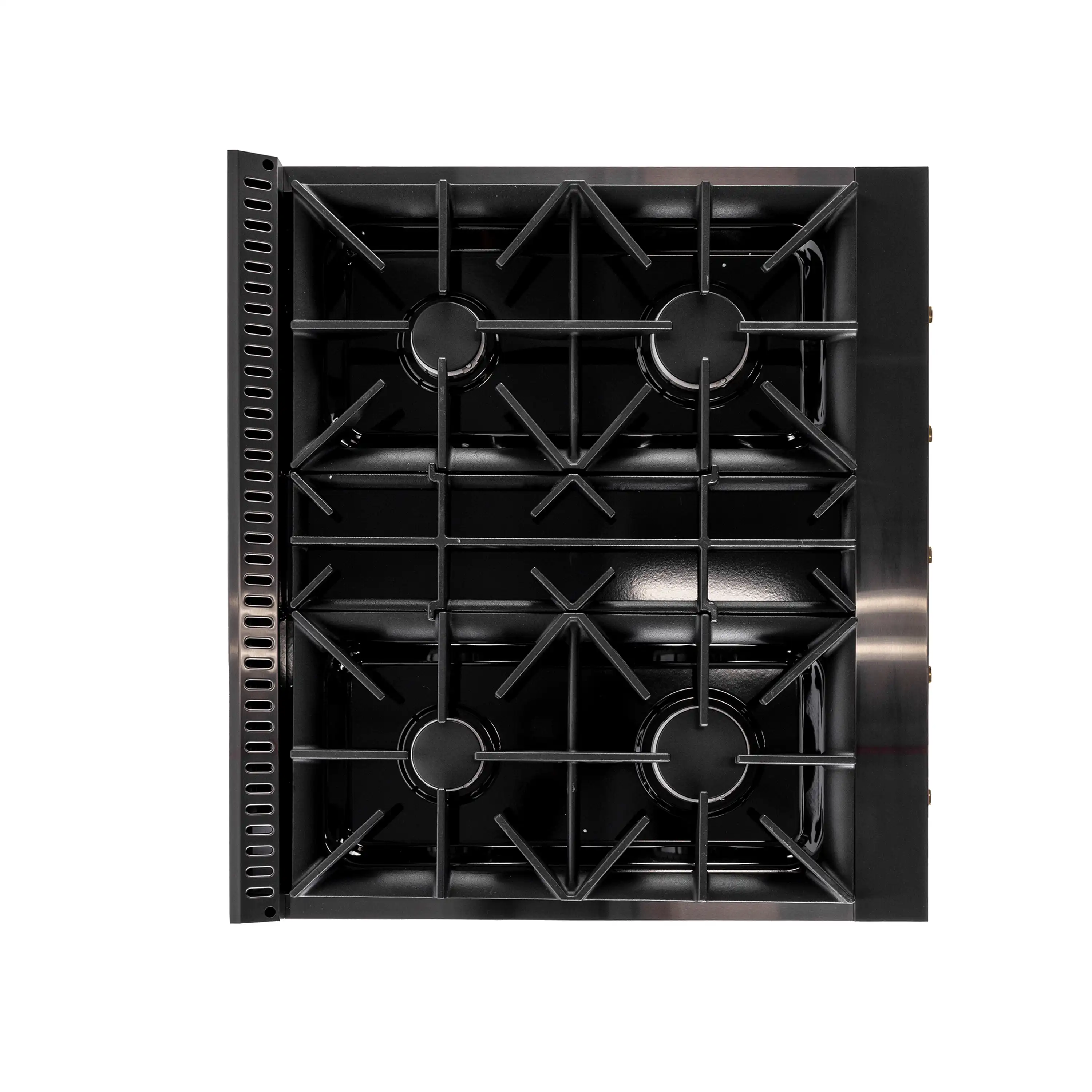 Kucht Horus 30-Inch Dual Fuel Range in Propane Gas with  4.2 cu. ft. Electric Oven & 4 Gas Burners in Dark Titanium Stainless Steel with Digital Thermostat (KXD30/LP) - Image 7