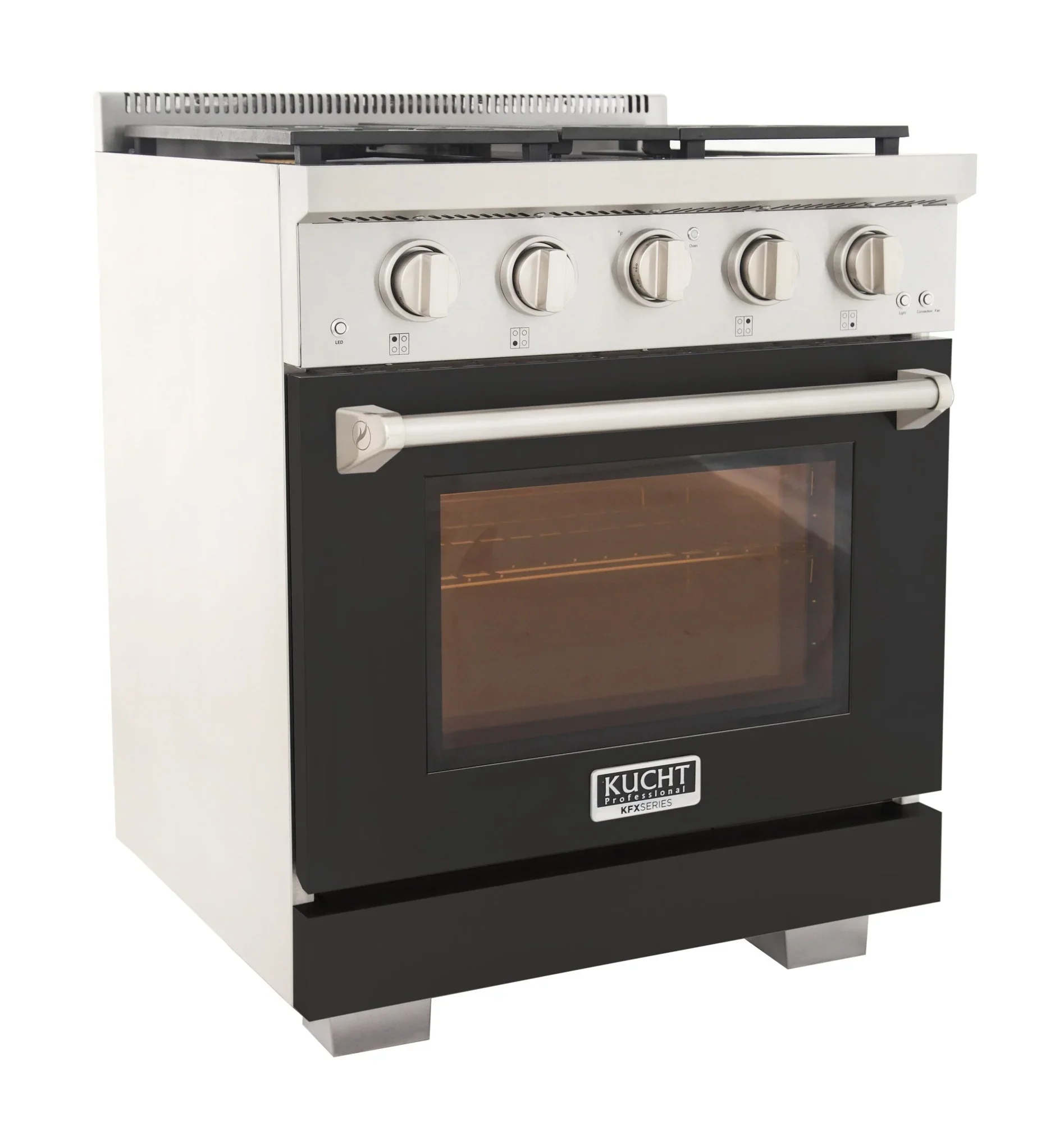 Kucht Professional 30-Inch 4.2 cu. ft. Propane Gas Range in Black with True Simmer Burners (KFX3000X/LP-BK) - Image 5