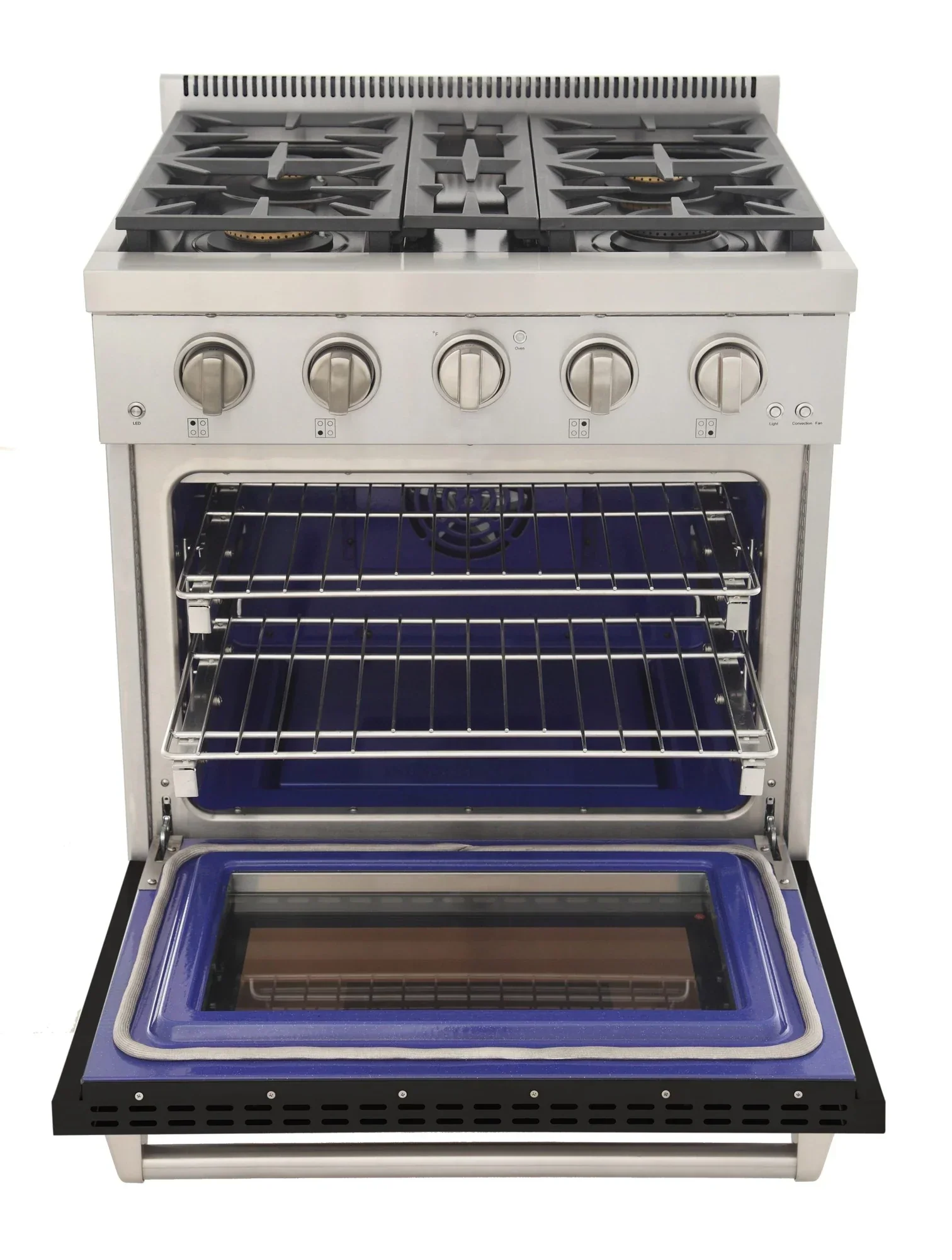 Kucht Professional 30-Inch 4.2 cu. ft. Propane Gas Range in Black with True Simmer Burners (KFX3000X/LP-BK) - Image 7