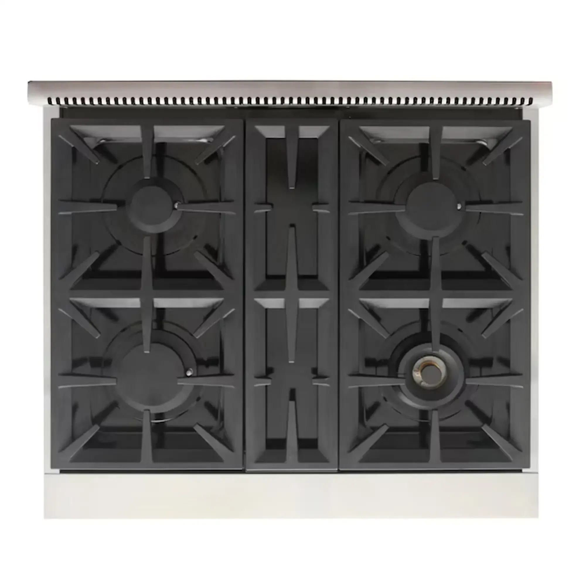 Kucht Professional 30-Inch 4.2 cu. ft. Propane Gas Range in Light Blue with Silver Accents (KFX300/LP-LB) - Image 8