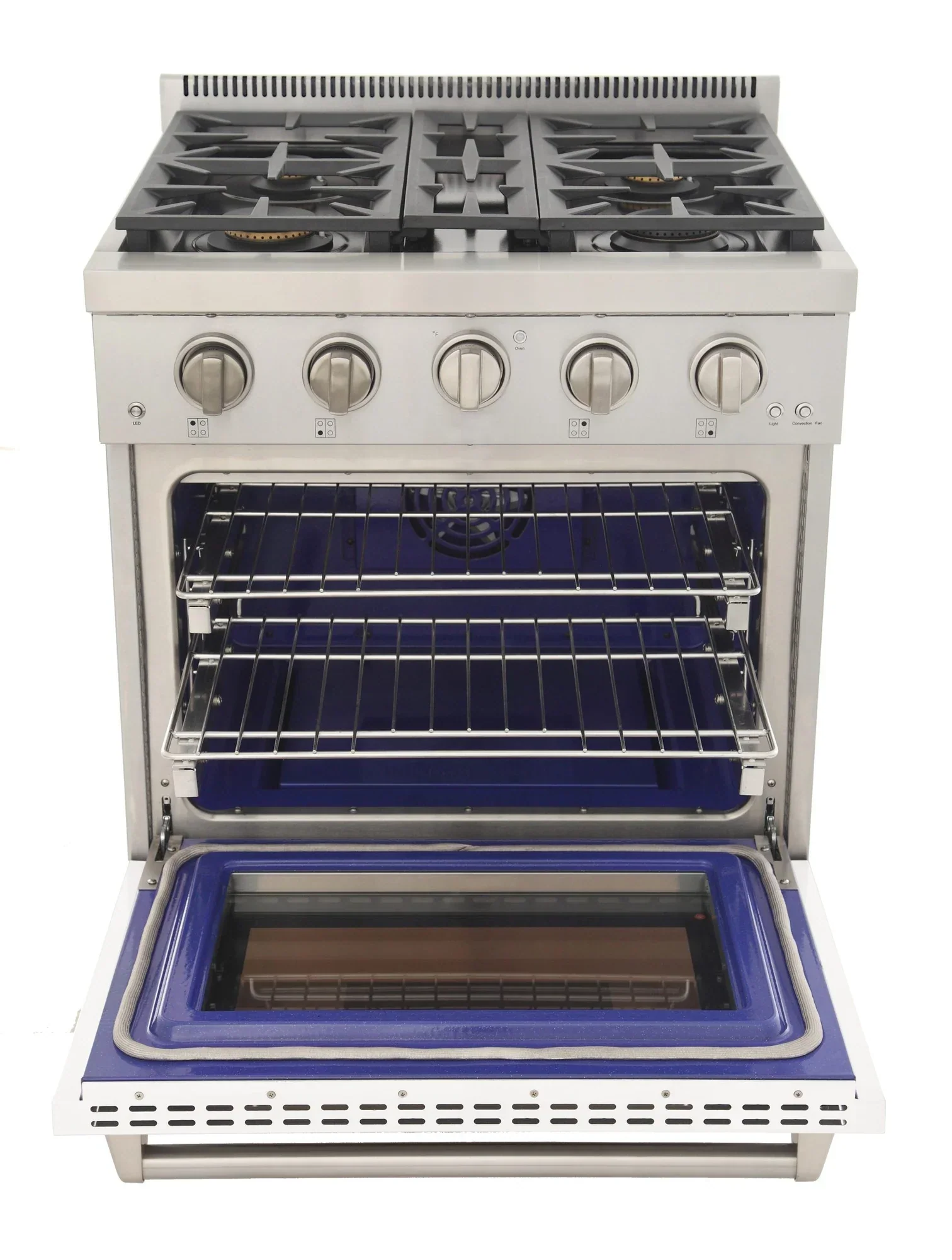 Kucht Professional 30-Inch 4.2 cu. ft. Propane Gas Range in White with True Simmer Burners (KFX3000X/LP-W) - Image 7