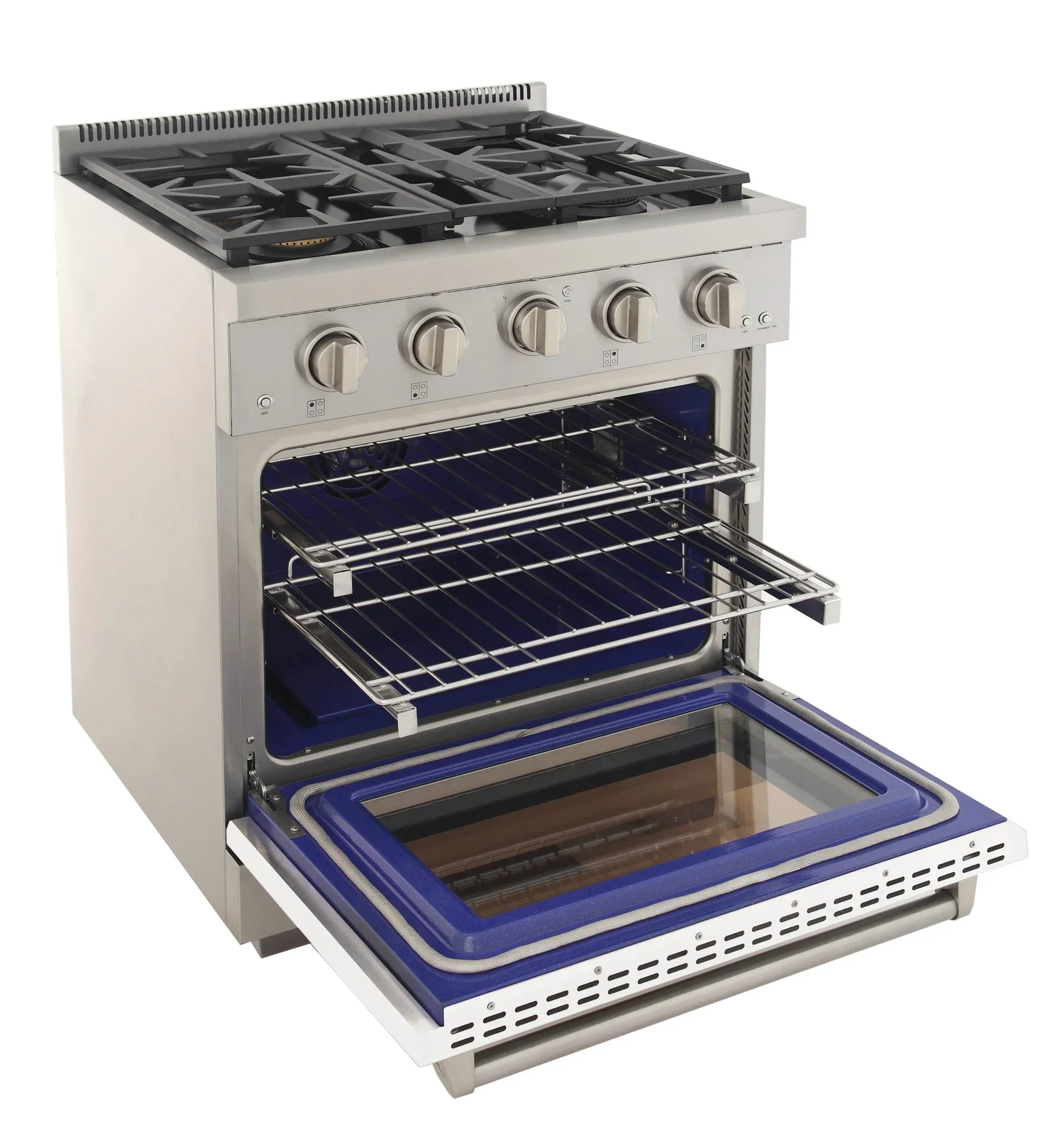 Kucht Professional 30-Inch 4.2 cu. ft. Propane Gas Range in White with True Simmer Burners (KFX3000X/LP-W) - Image 8