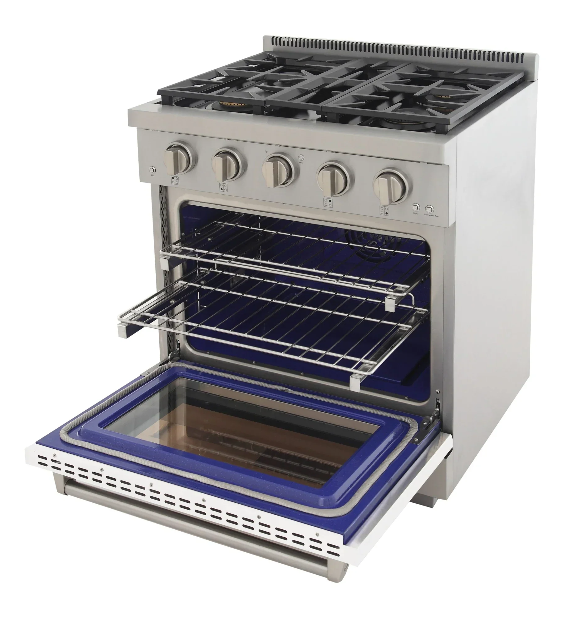 Kucht Professional 30-Inch 4.2 cu. ft. Propane Gas Range in White with True Simmer Burners (KFX3000X/LP-W) - Image 9