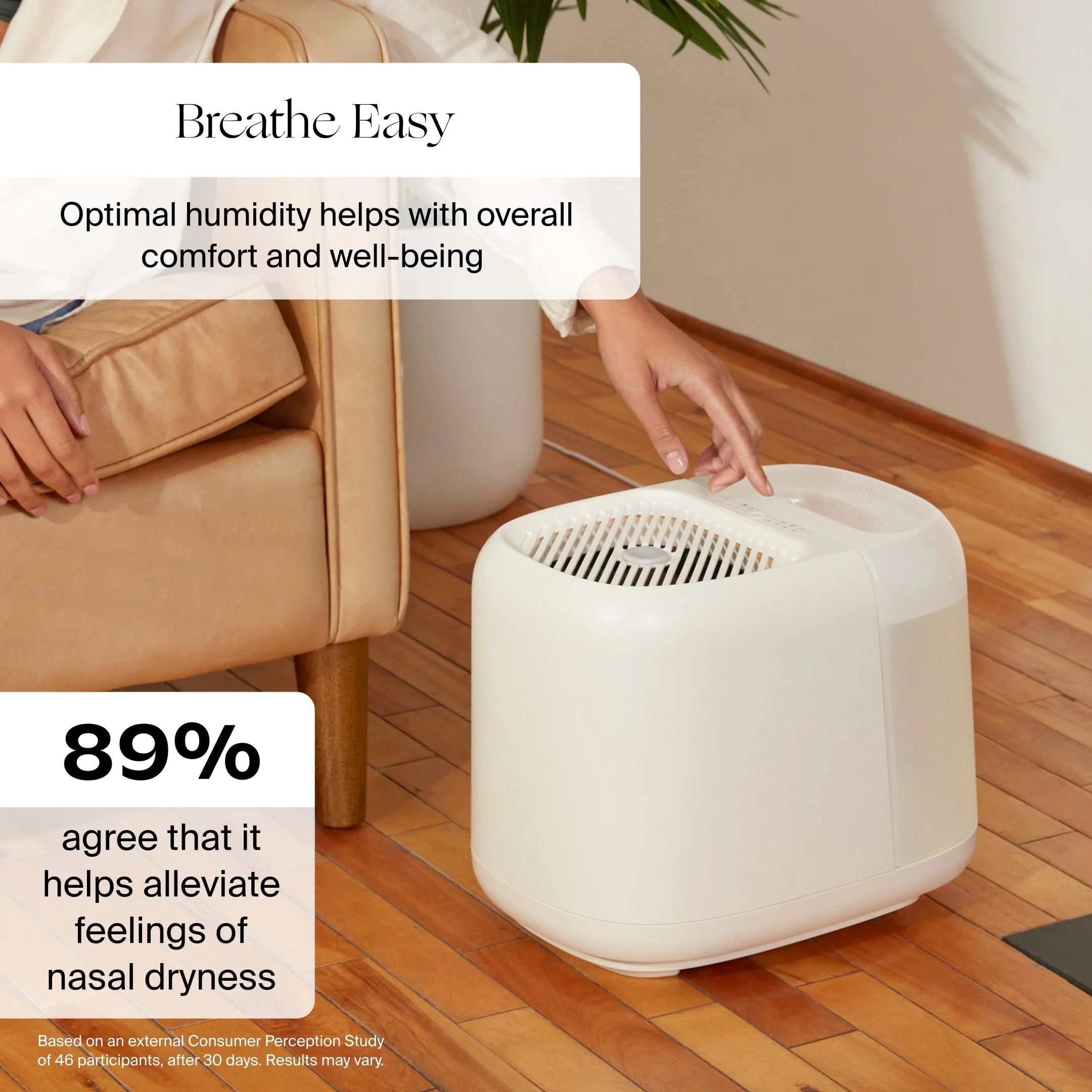 Canopy Large Room Humidifier with Aroma Diffuser and UV Light - Image 9
