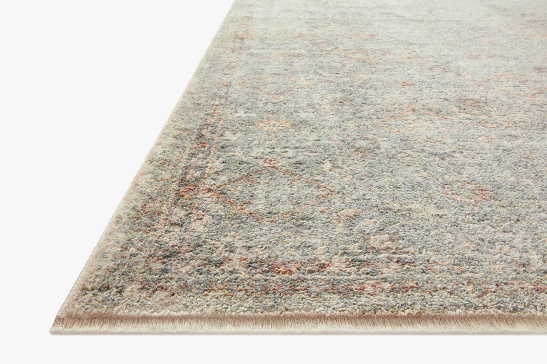 Loloi Accent Rug 2' 6" x 4' in Lagoon and Gold (SNN-02) - Image 3