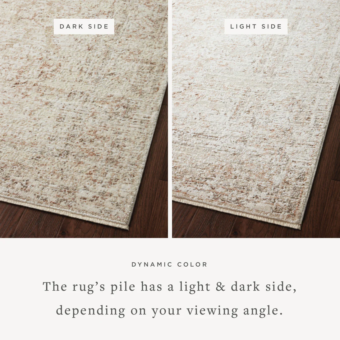 Loloi Accent Rug 3' 7" x 5' 7" in Beige and Terracotta (SNN-03) - Image 2