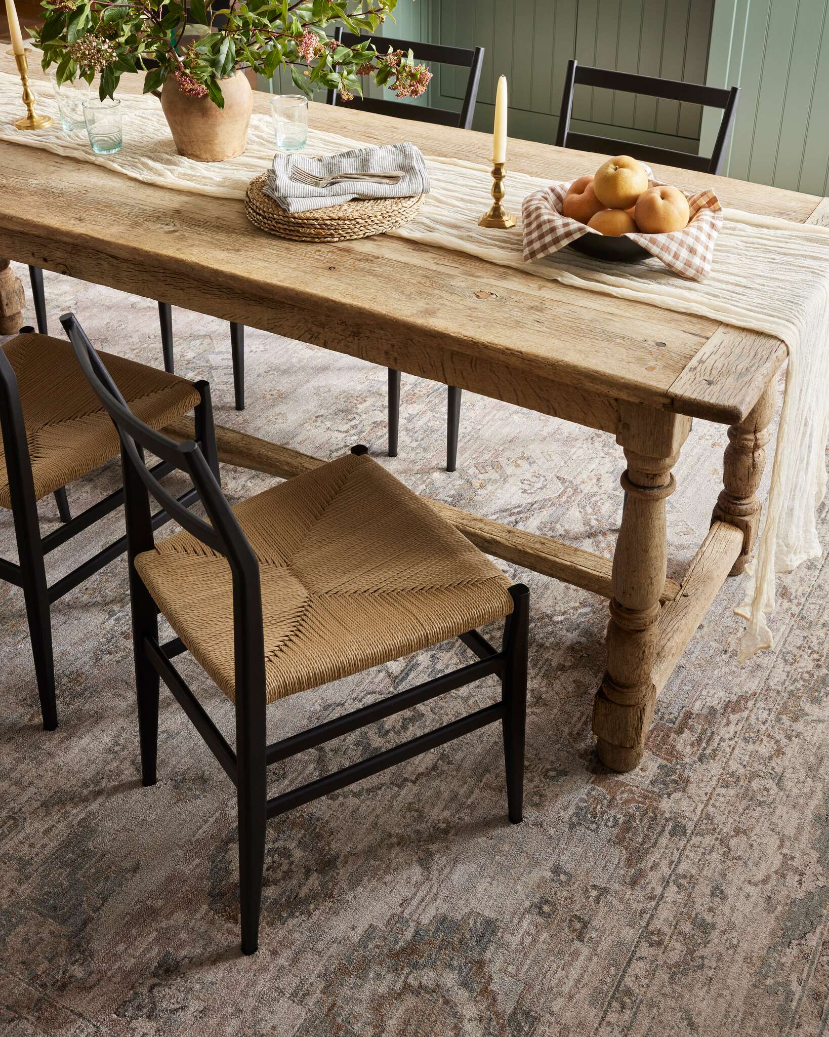 Loloi Accent Rug 4' x 5' 7" in Blush and Dove (LYR-01) - Image 3