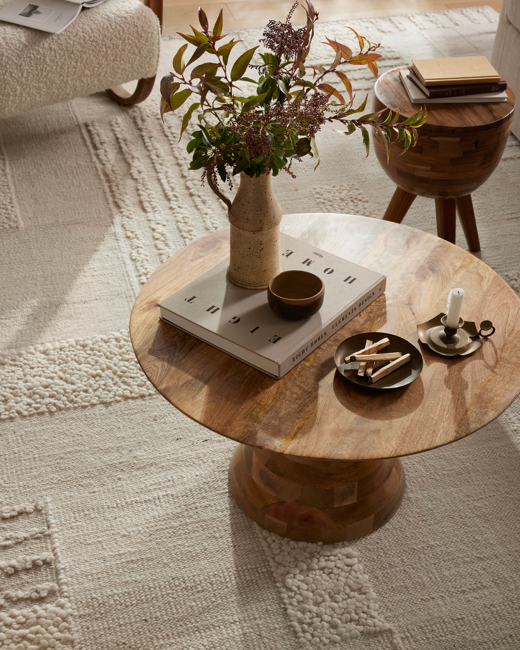 Loloi Accent Rug 4' x 6' in Ivory and Pebble (MAN-01) - Image 3