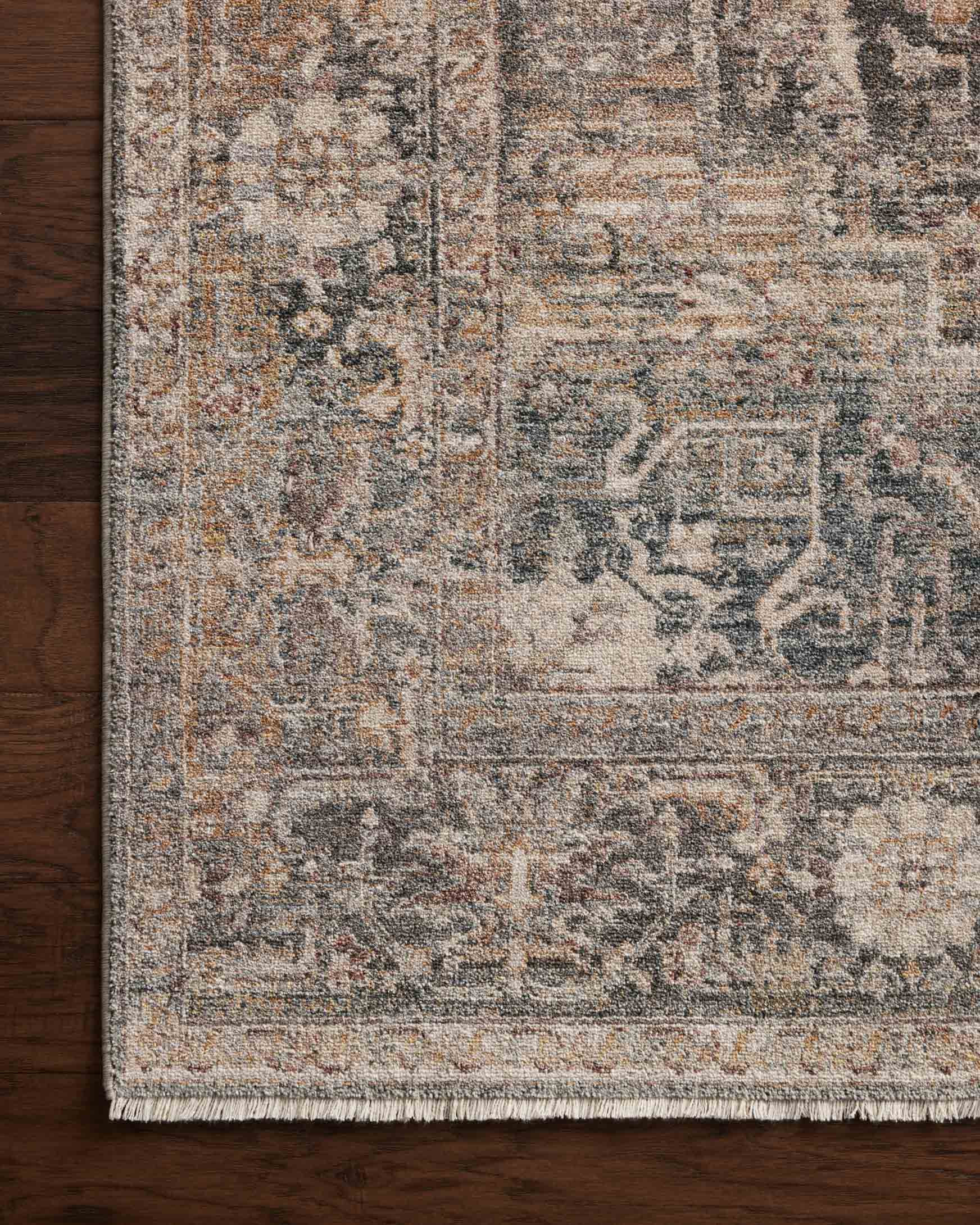Loloi Area Rug 5' 3" x 7' 9" in Denim and Sand (LYR-06) - Image 4