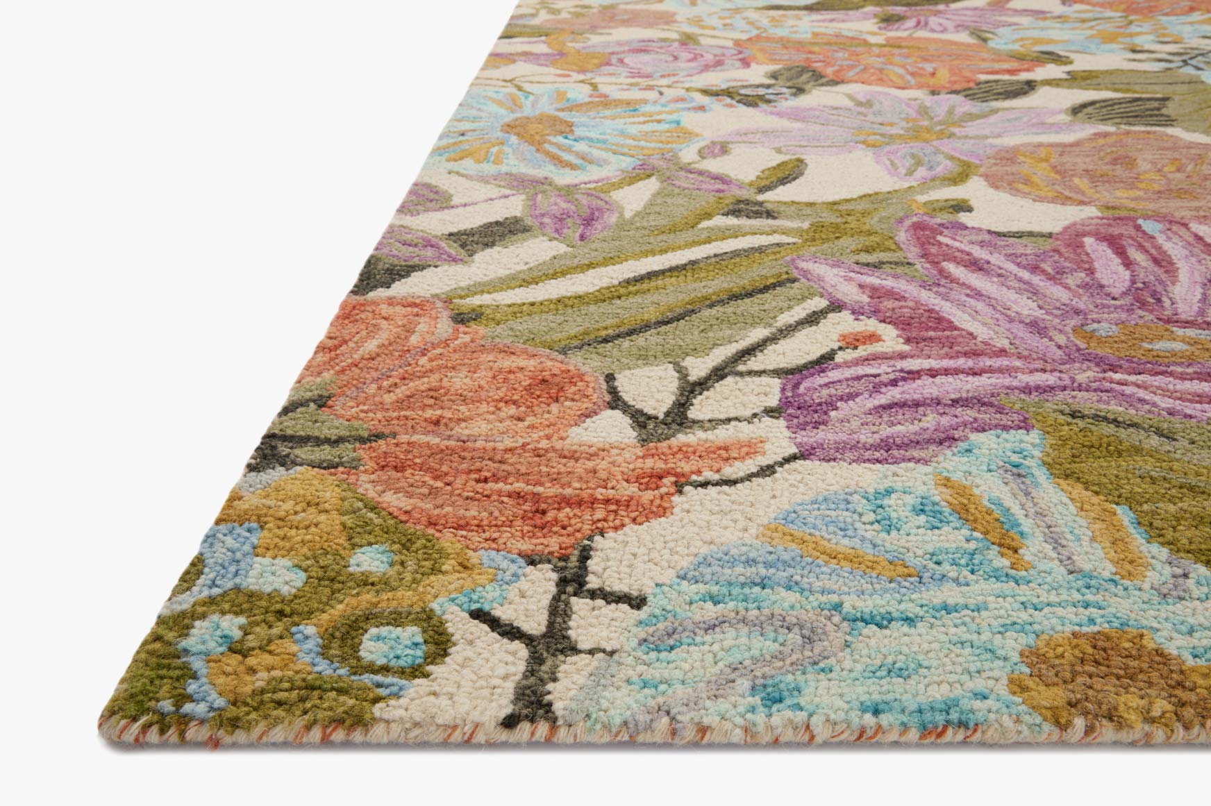 Loloi Belladonna Transitional in Ivory 2' x 5' Accent Rug (BLM-04) - Image 3