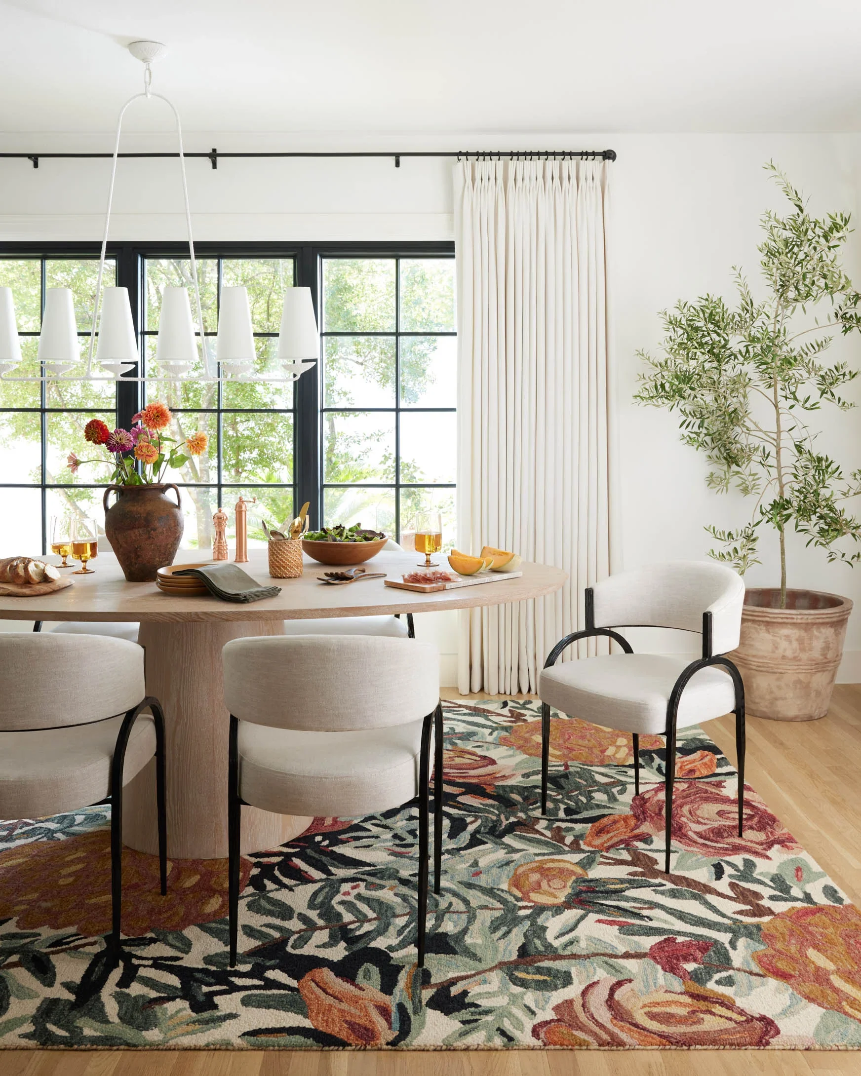 Loloi Belladonna Transitional in Ivory and Lagoon 2' 6" x 7' 6" Runner Rug (BLM-02) - Image 2