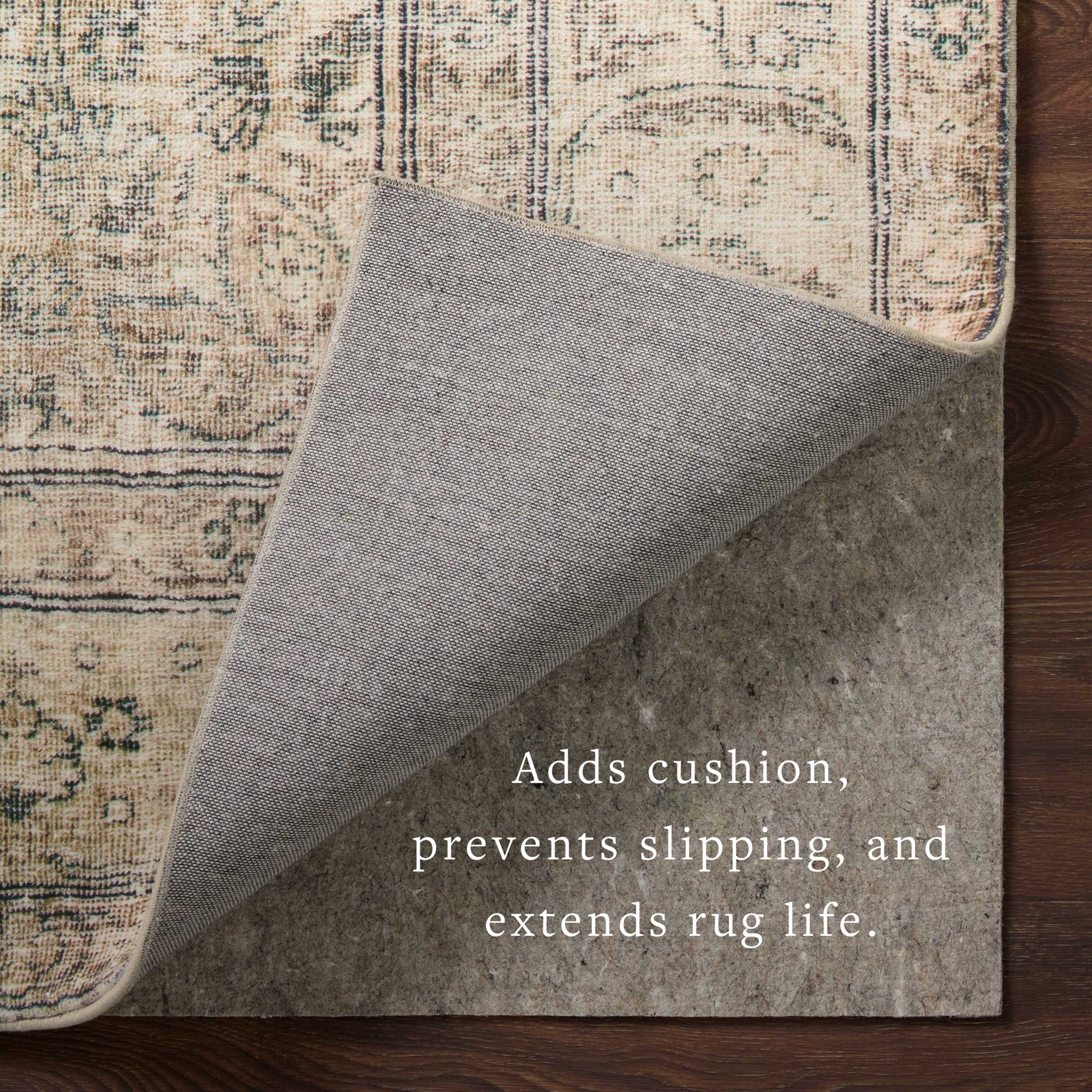 Loloi Grip Rug Pad Collection in Grey 4' x 6' (FPAD2) - Image 4