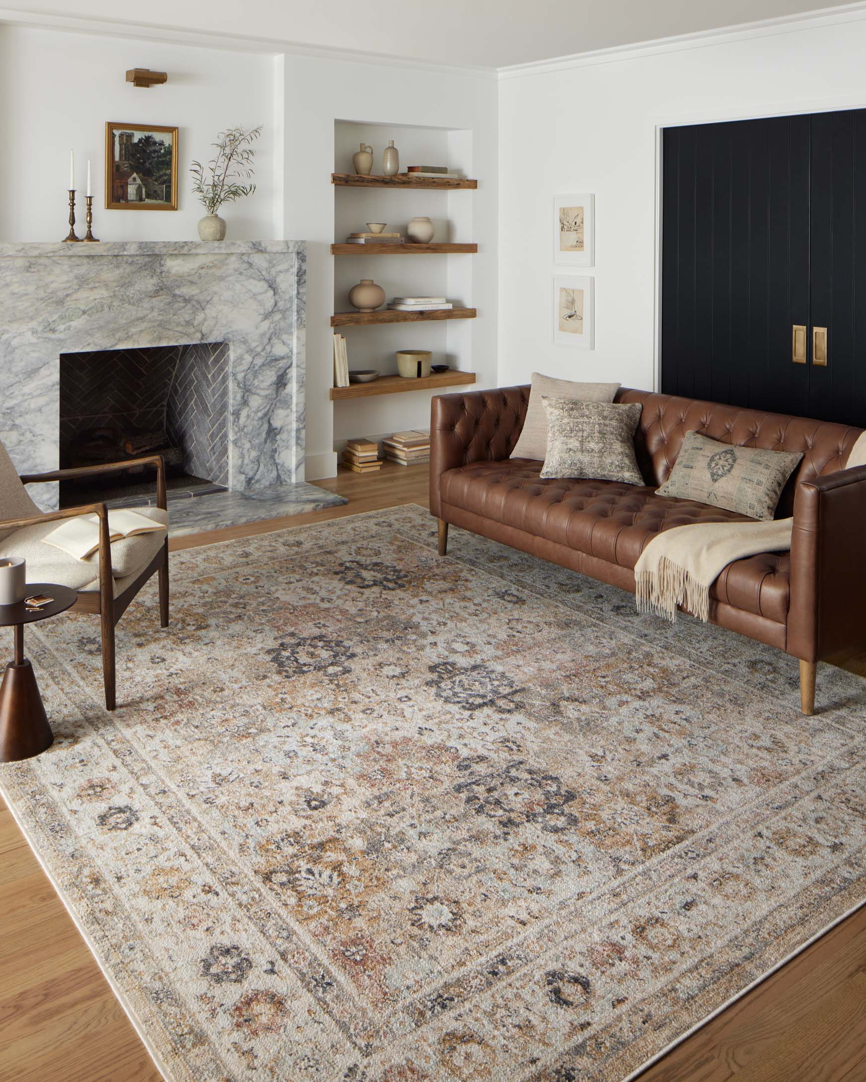 Loloi II Accent Rug 3' 9" x 5' 9" in Beige (MON-02) - Image 2