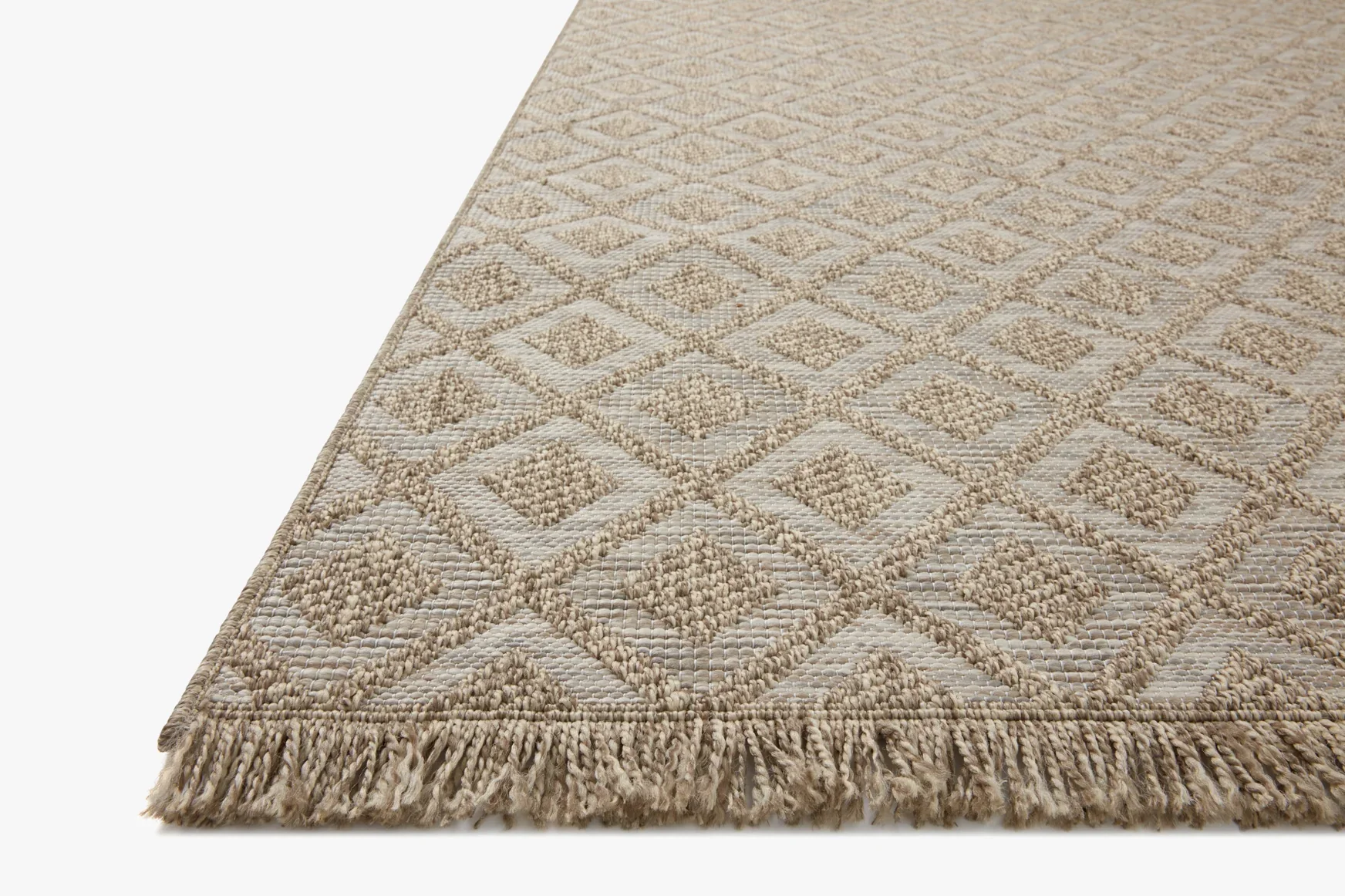 Loloi II Accent Rug 3' 9" x 5' 9" in Natural (DAW-07) - Image 3
