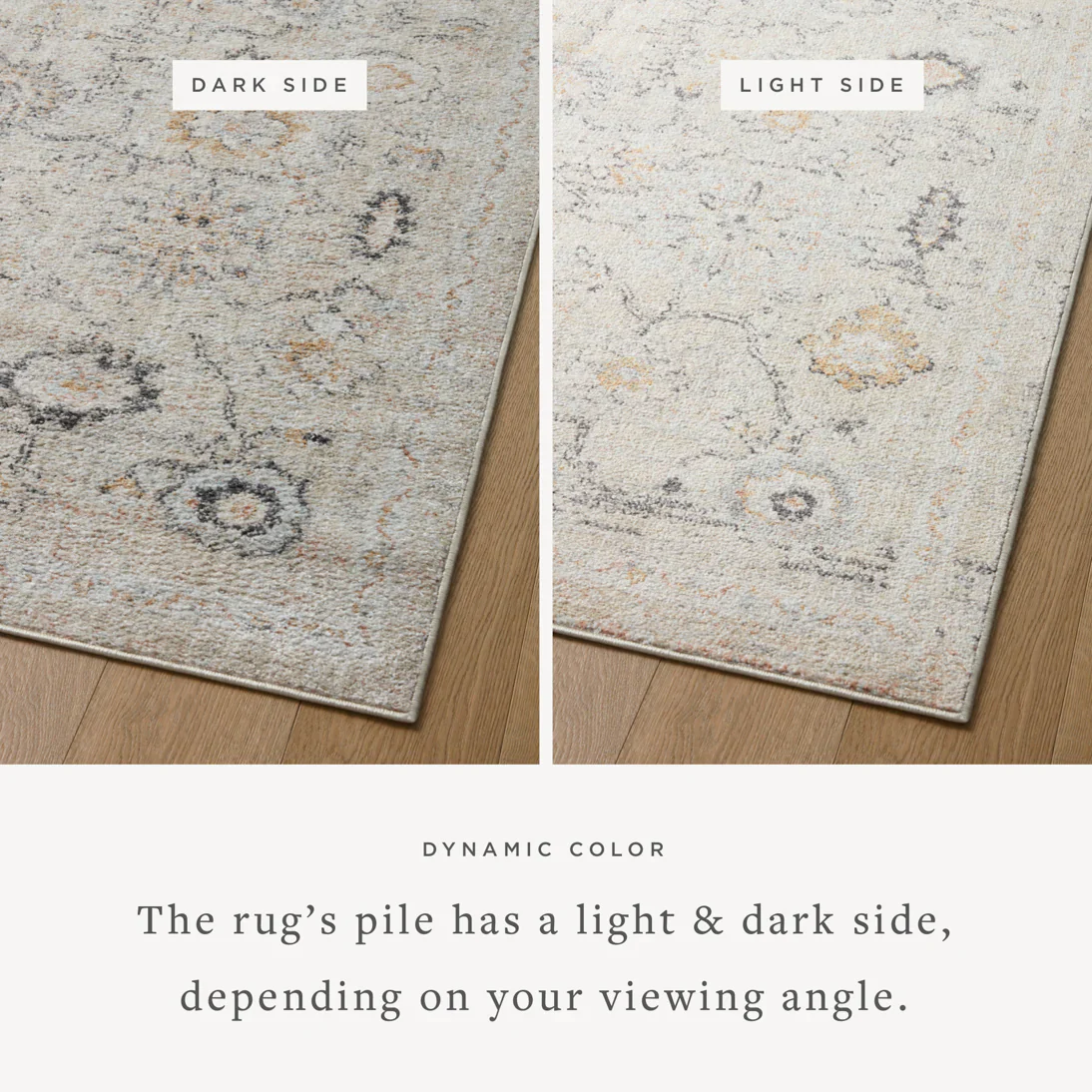Loloi II Accent Rug 3' 9" x 5' 9" in Natural (MON-04) - Image 3